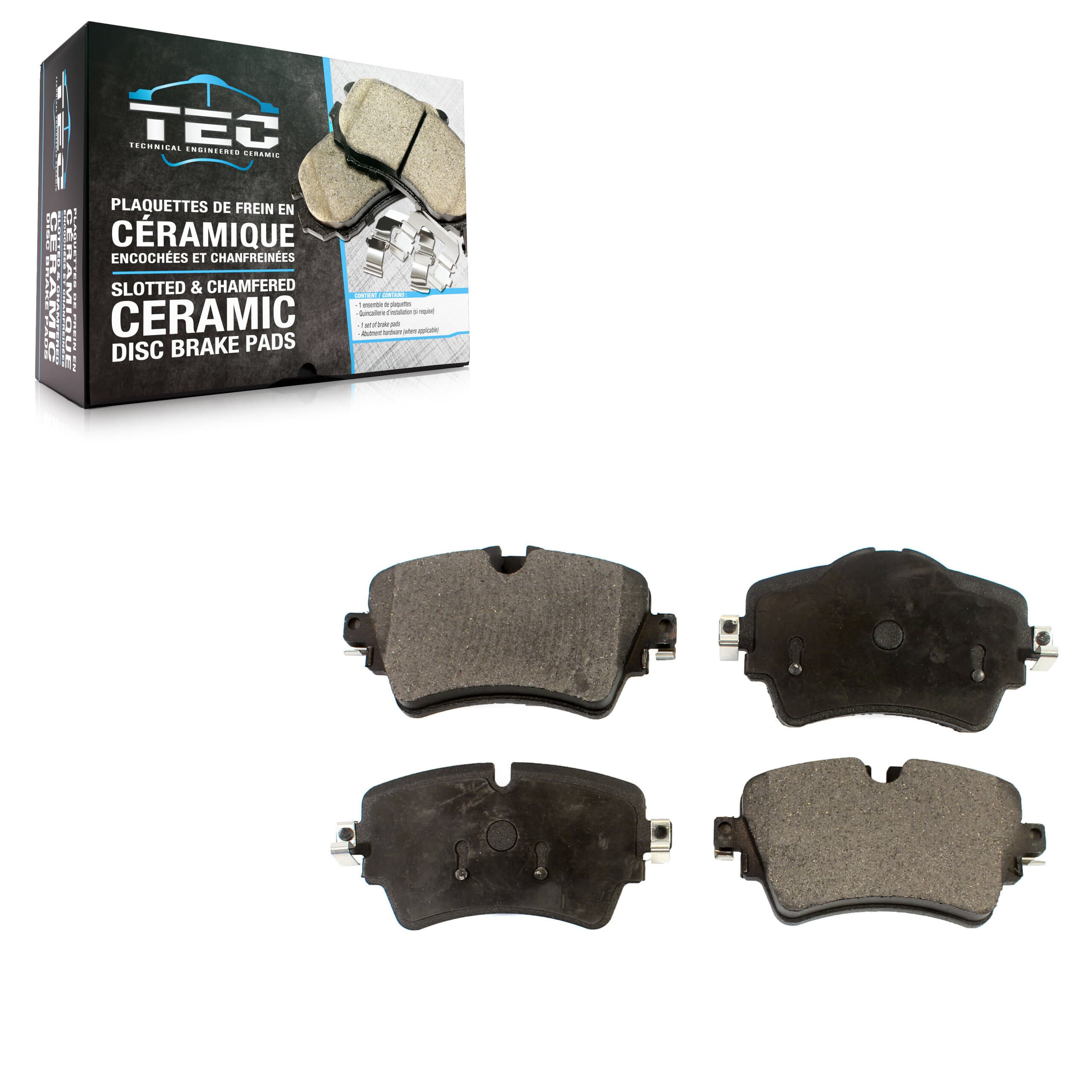 TEC - TEC-1801 - Front Disc Brake Pad image 1