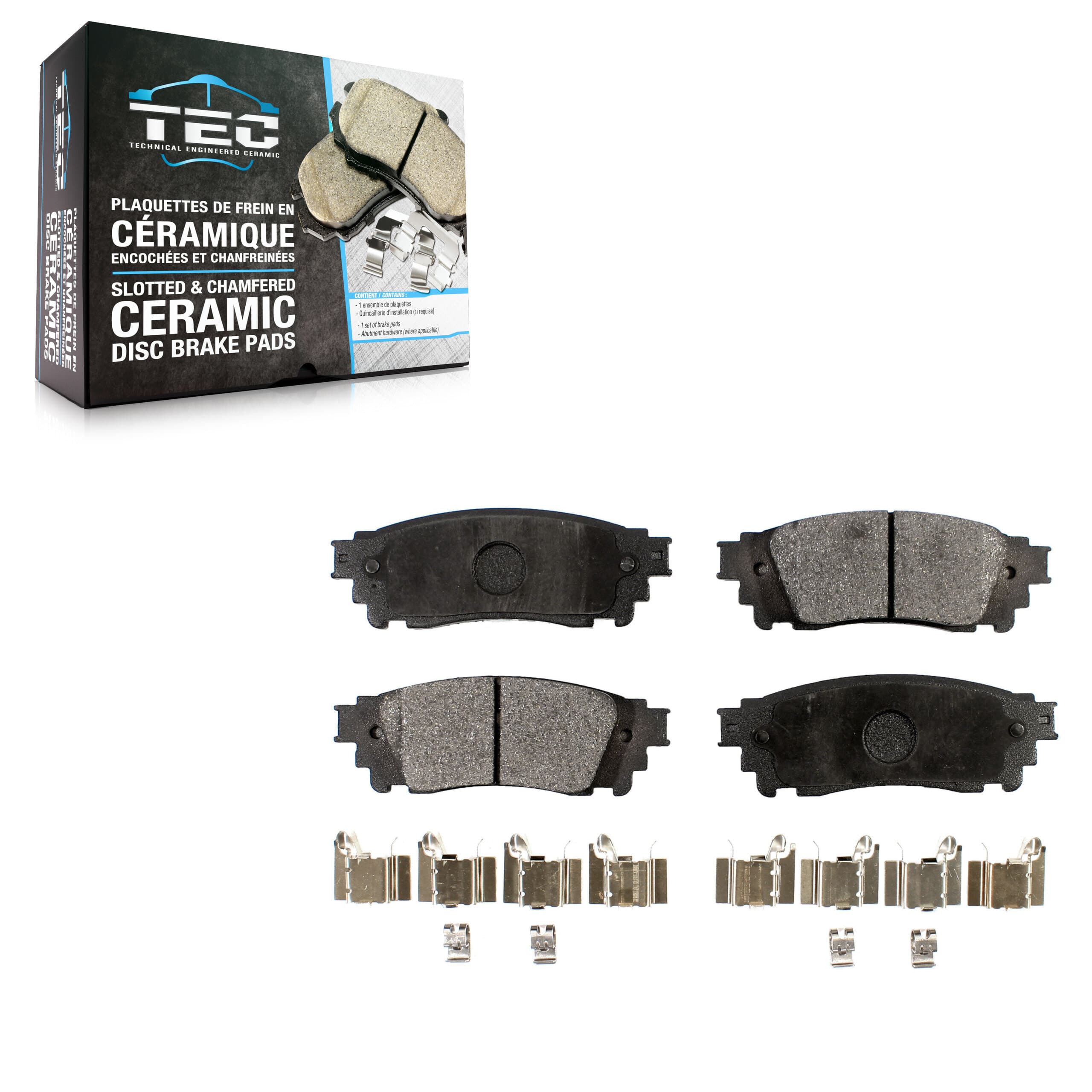 TEC - TEC-1805 - Rear Disc Brake Pad image 1