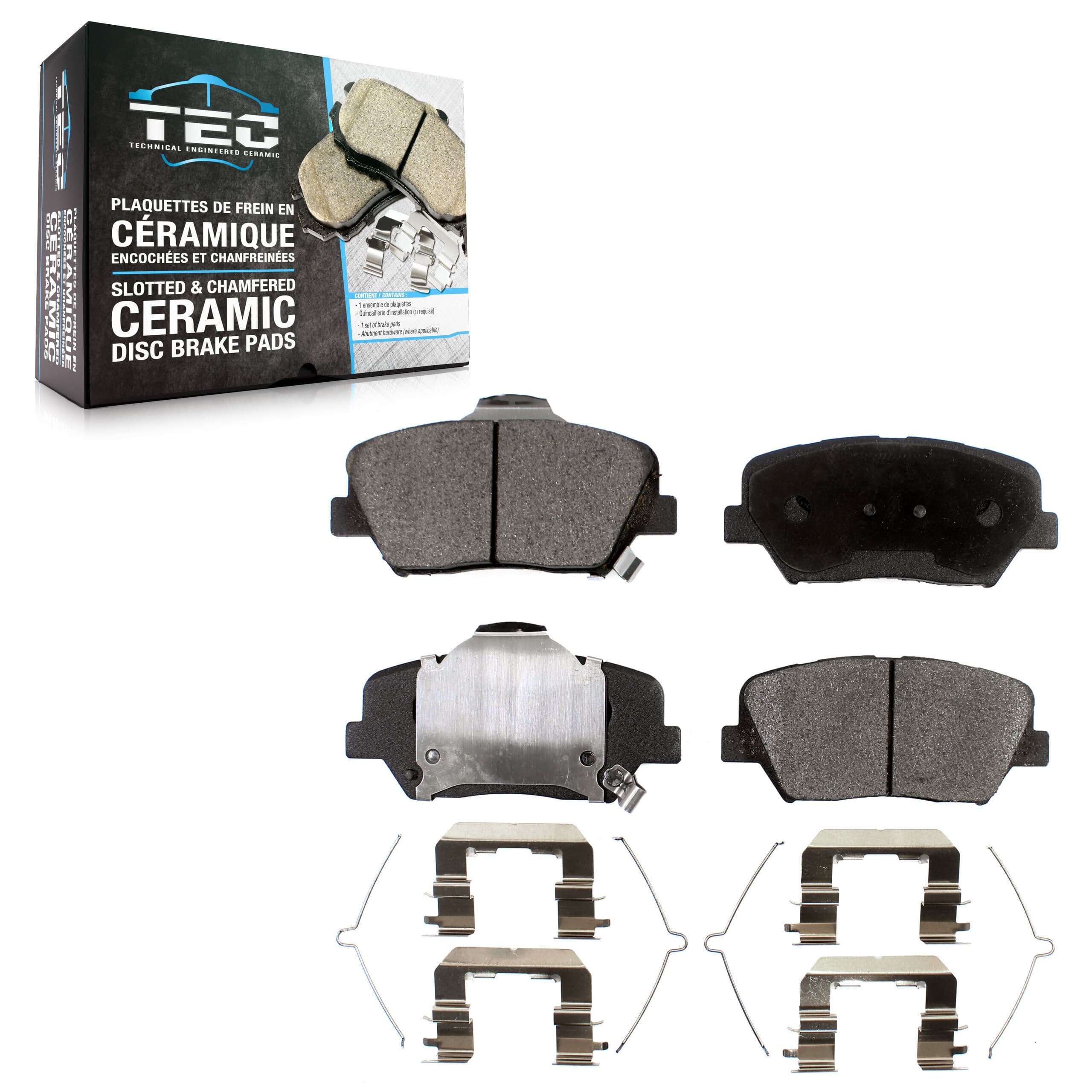 TEC - TEC-1815 - Front Disc Brake Pad image 1