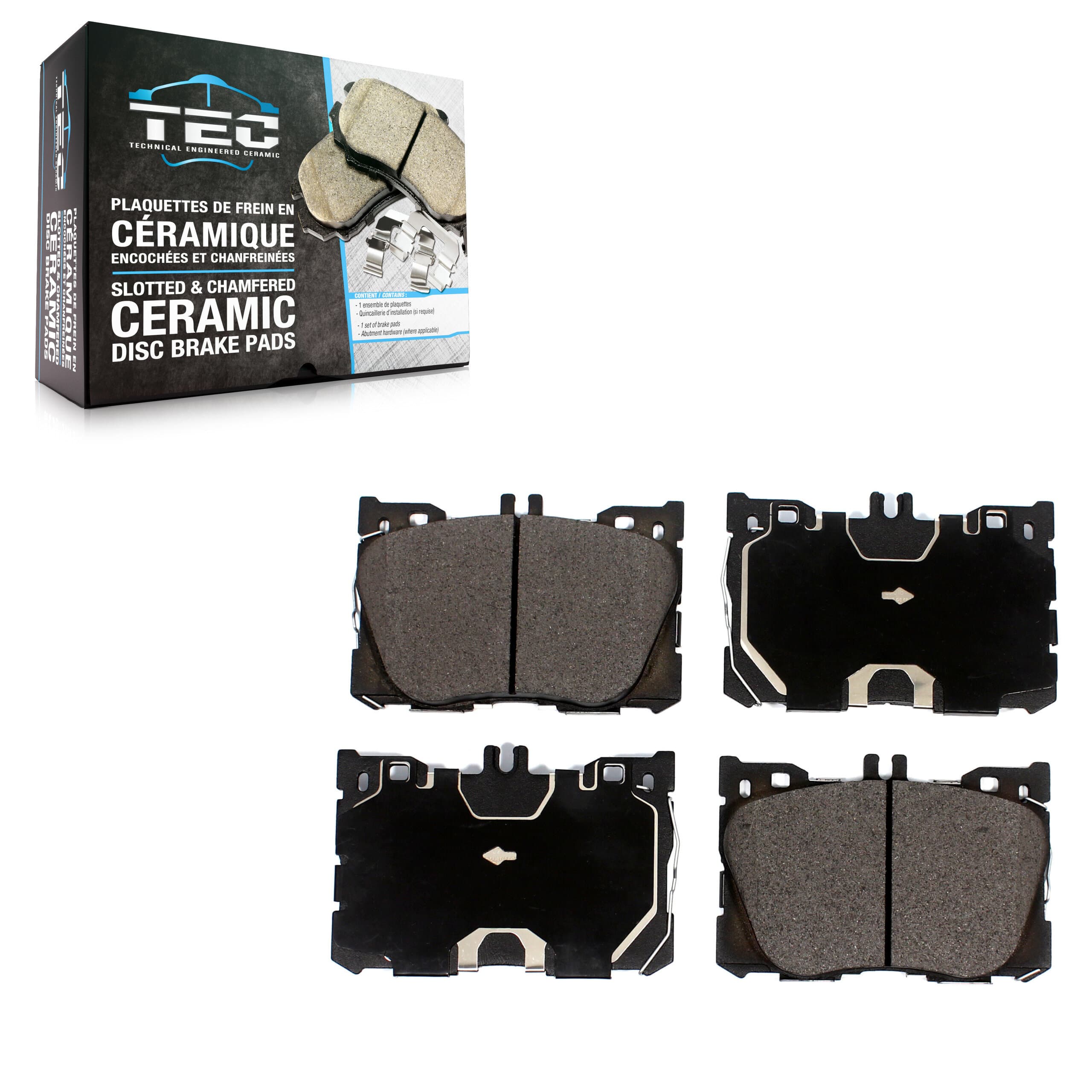 TEC - TEC-1871 - Front Disc Brake Pad image 1