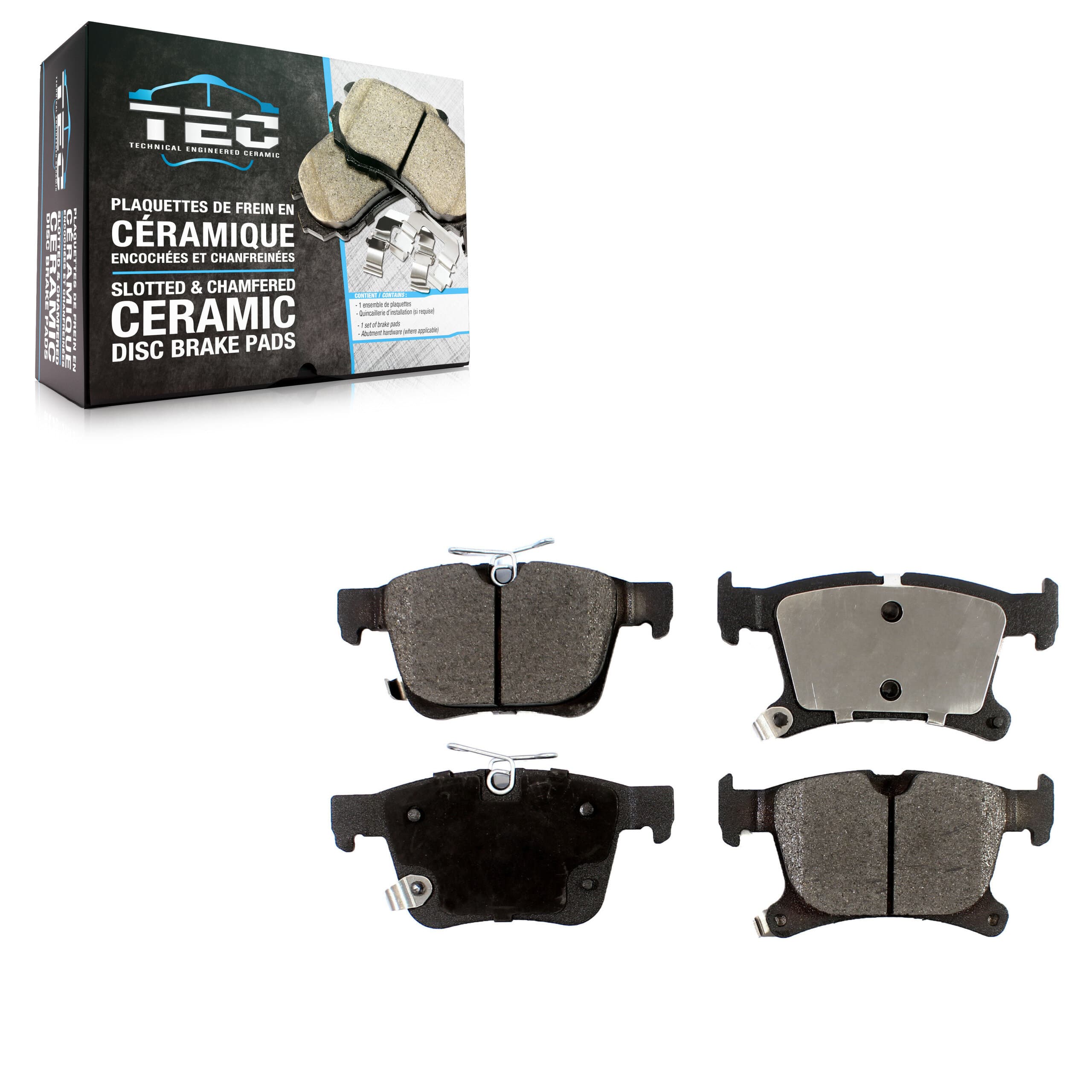 TEC - TEC-1901 - Rear Disc Brake Pad image 1