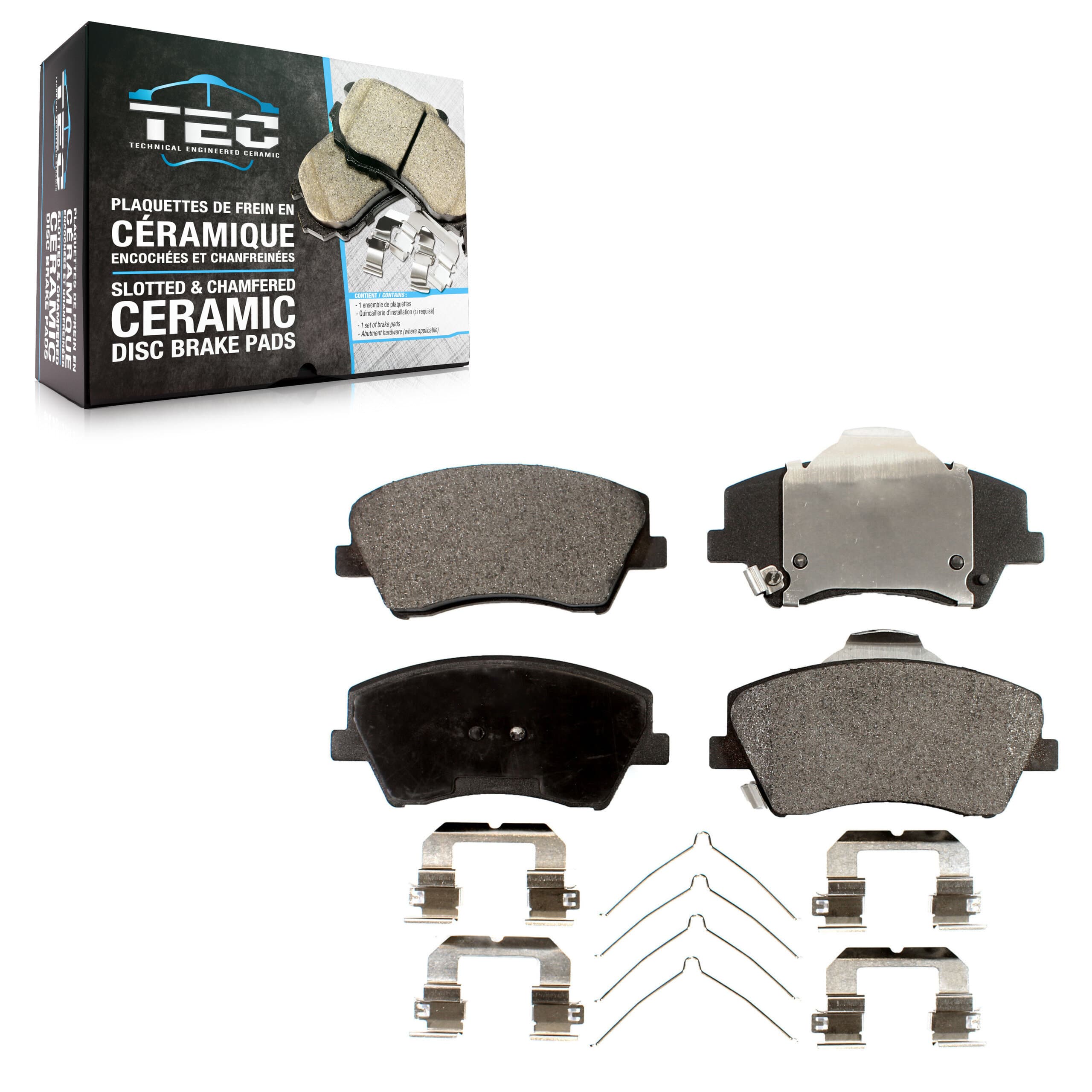 TEC - TEC-1912 - Front Disc Brake Pad image 1