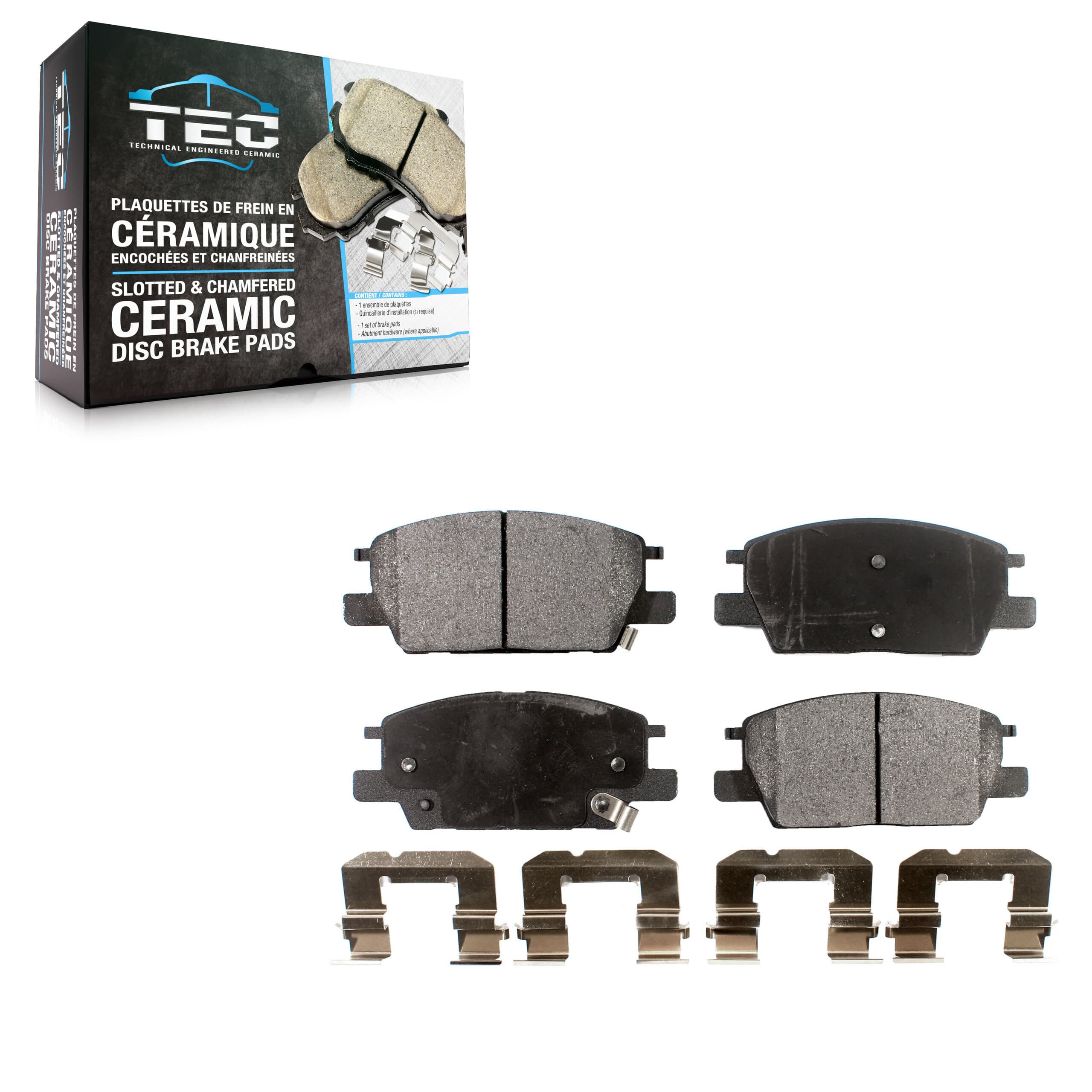 TEC - TEC-1913 - Front Disc Brake Pad image 1