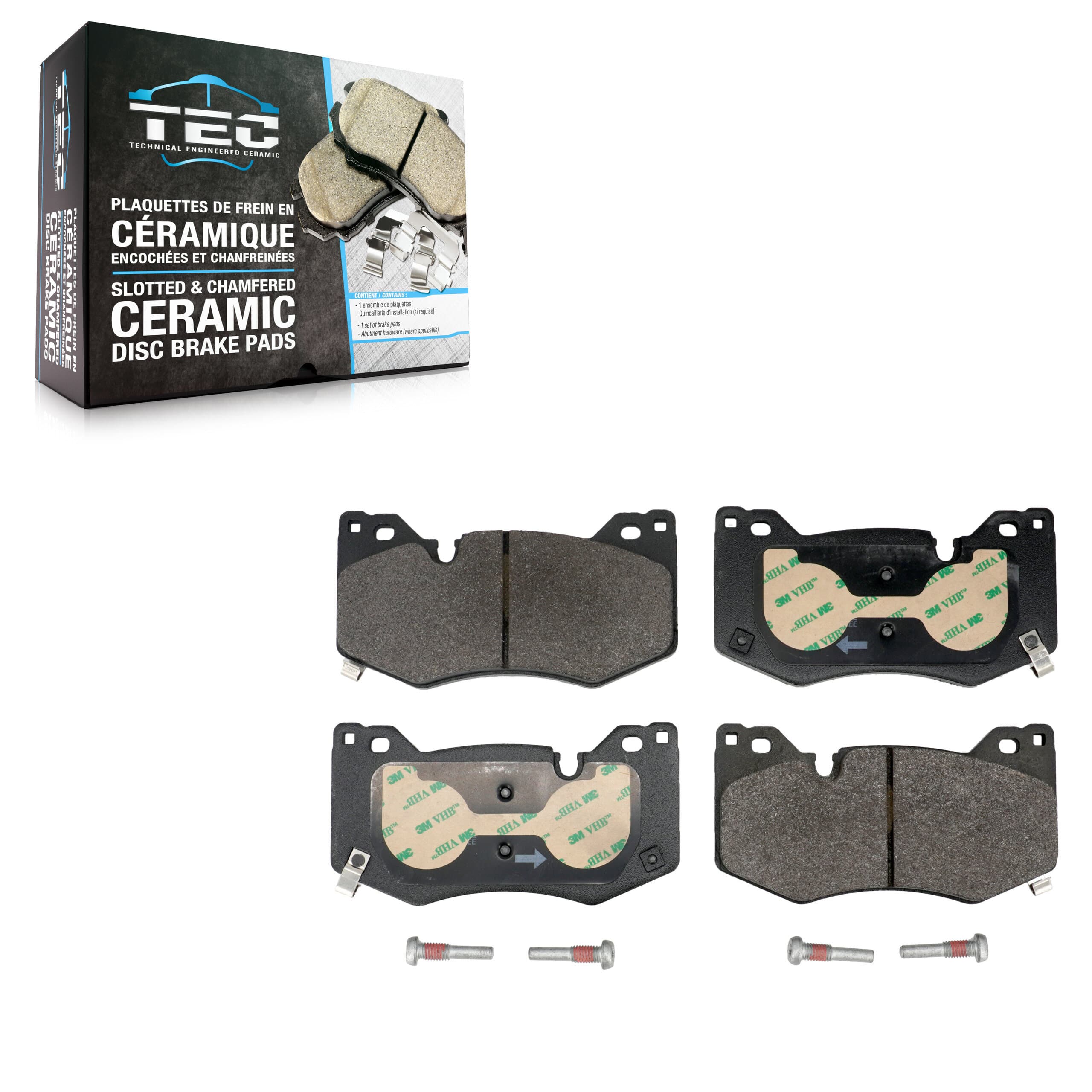 TEC - TEC-2312 - Front Disc Brake Pad image 1