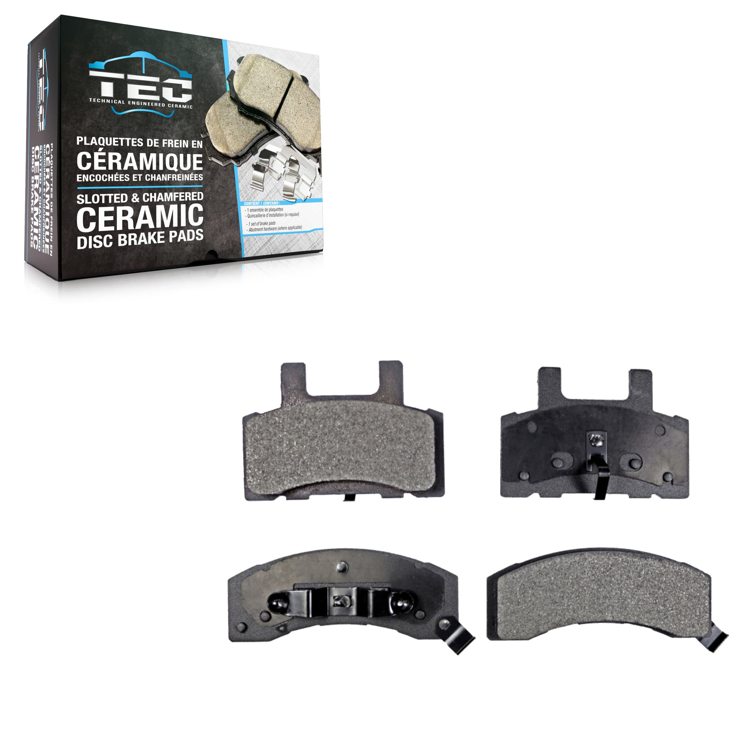 TEC - TEC-370 - Front Disc Brake Pad image 1