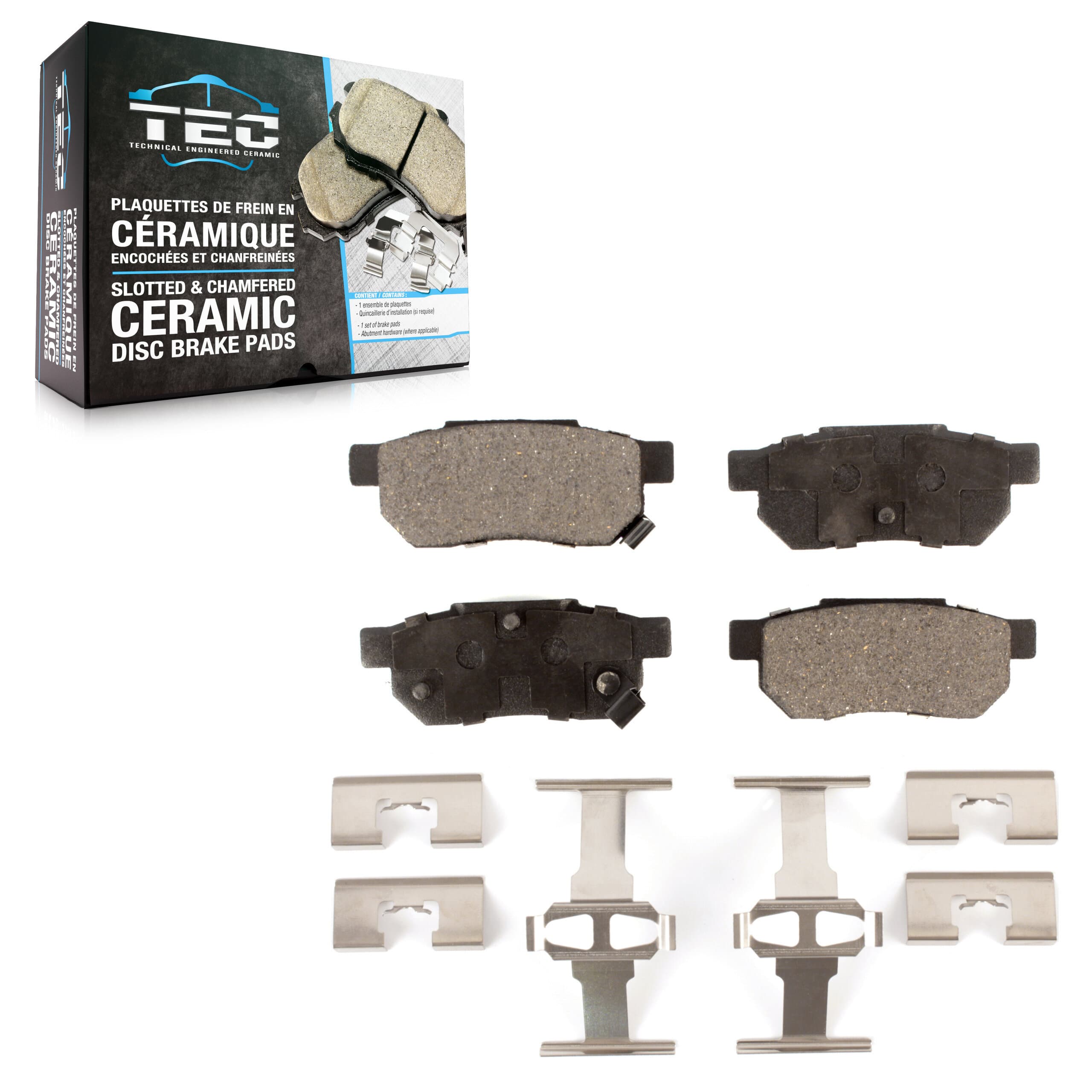 TEC - TEC-374 - Rear Disc Brake Pad image 1