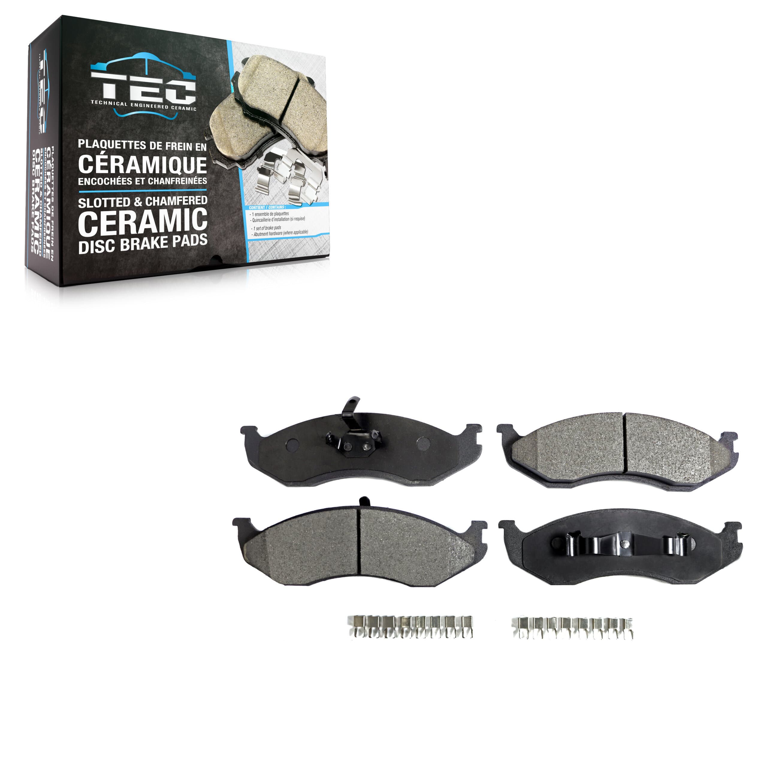 TEC - TEC-477 - Front Disc Brake Pad image 1