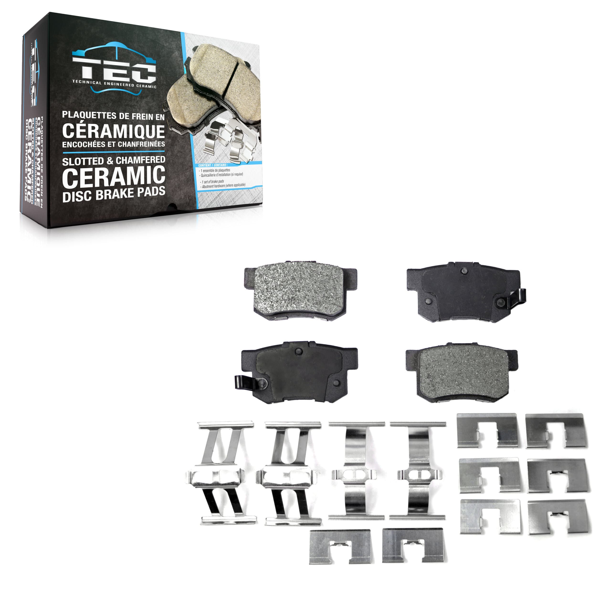 TEC - TEC-537 - Rear Disc Brake Pad image 1