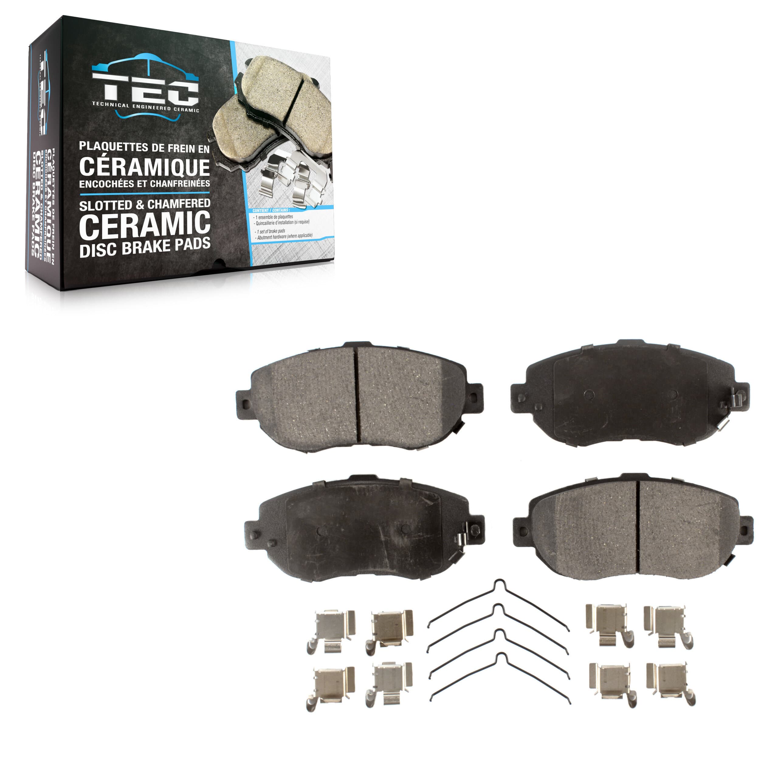 TEC - TEC-619 - Front Disc Brake Pad image 1