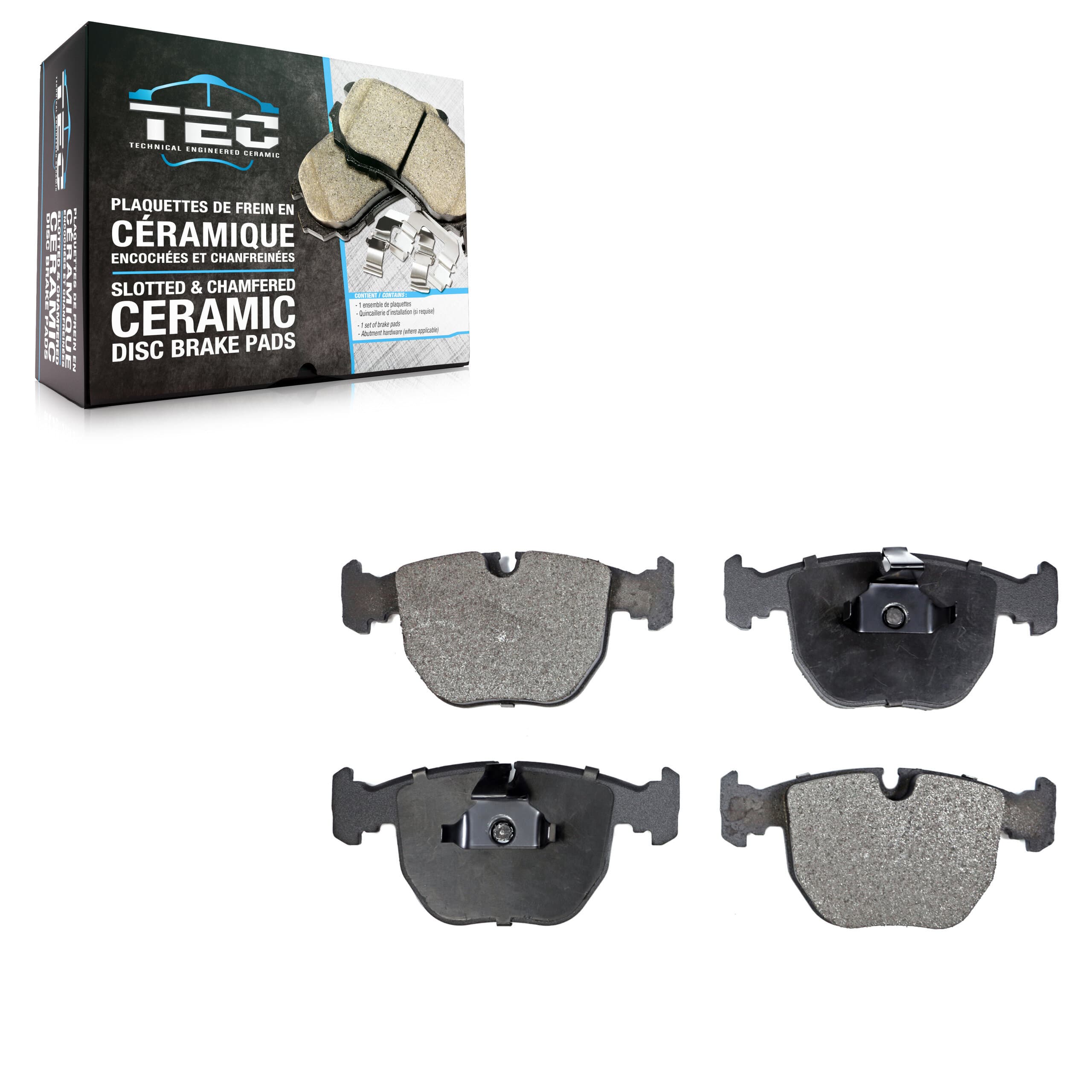 TEC - TEC-681 - Front Disc Brake Pad image 1