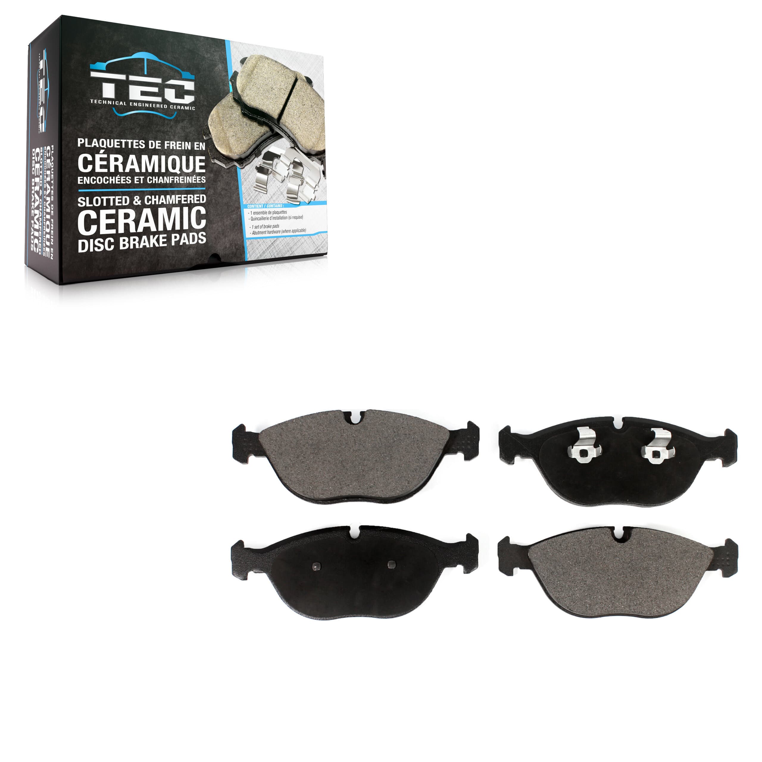 TEC - TEC-682 - Front Disc Brake Pad image 1