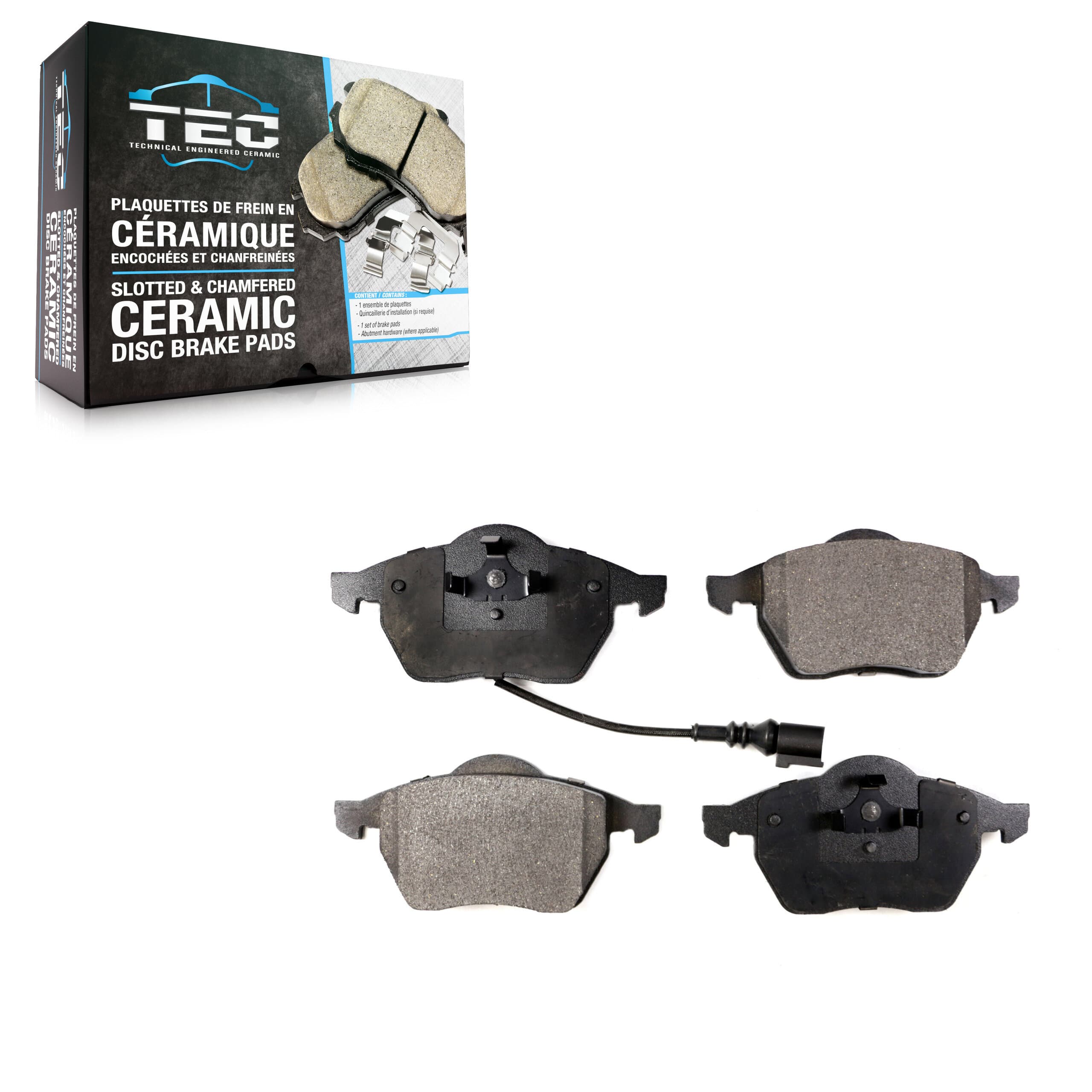 TEC - TEC-687A - Front Disc Brake Pad image 1