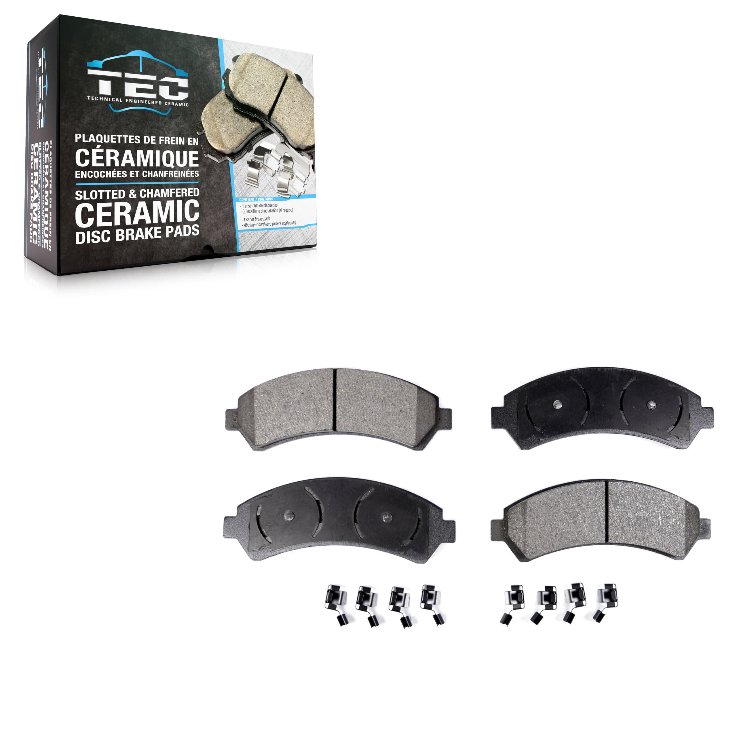 TEC - TEC-726 - Front Disc Brake Pad image 1