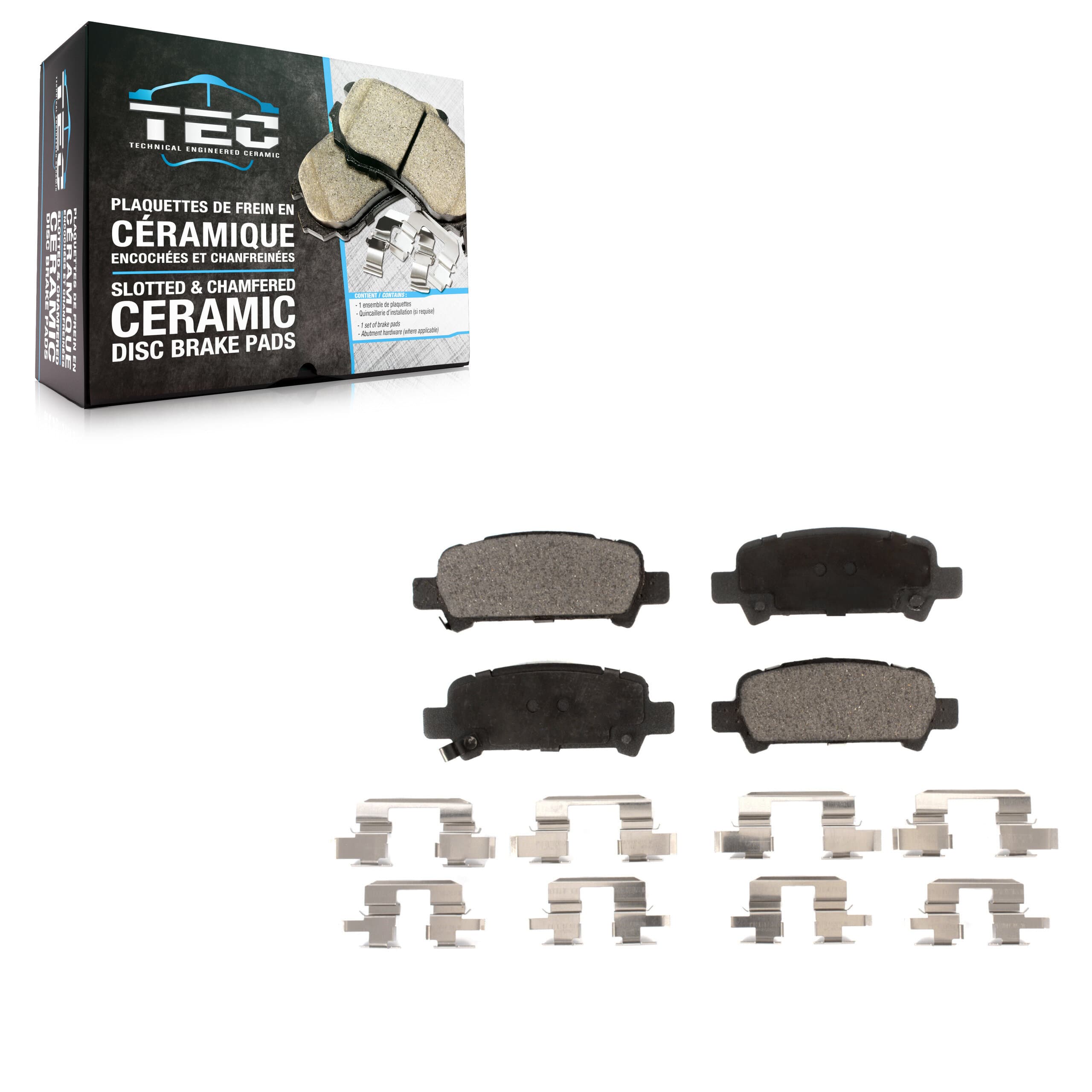 TEC - TEC-770 - Rear Disc Brake Pad image 1