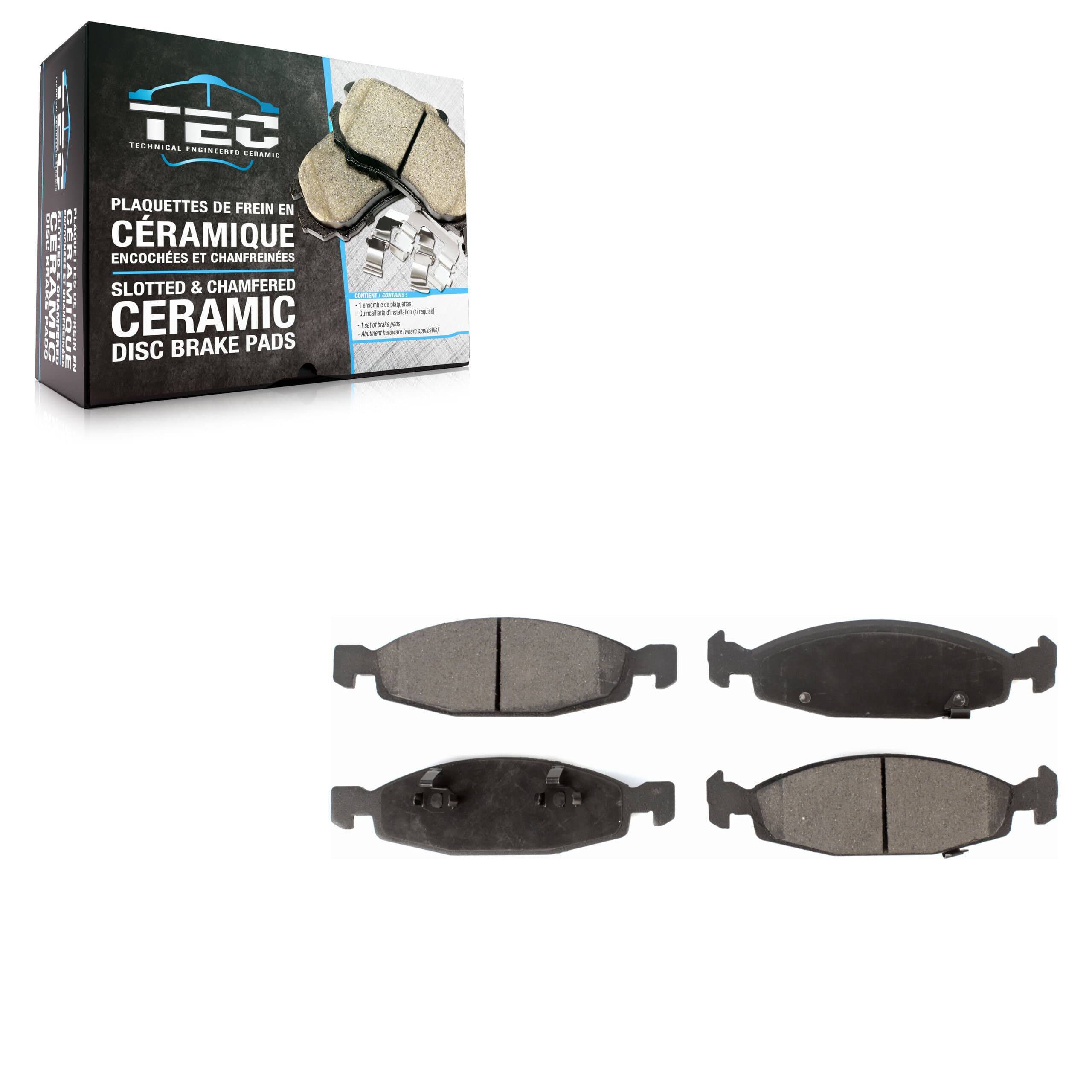 TEC - TEC-790 - Front Disc Brake Pad image 1
