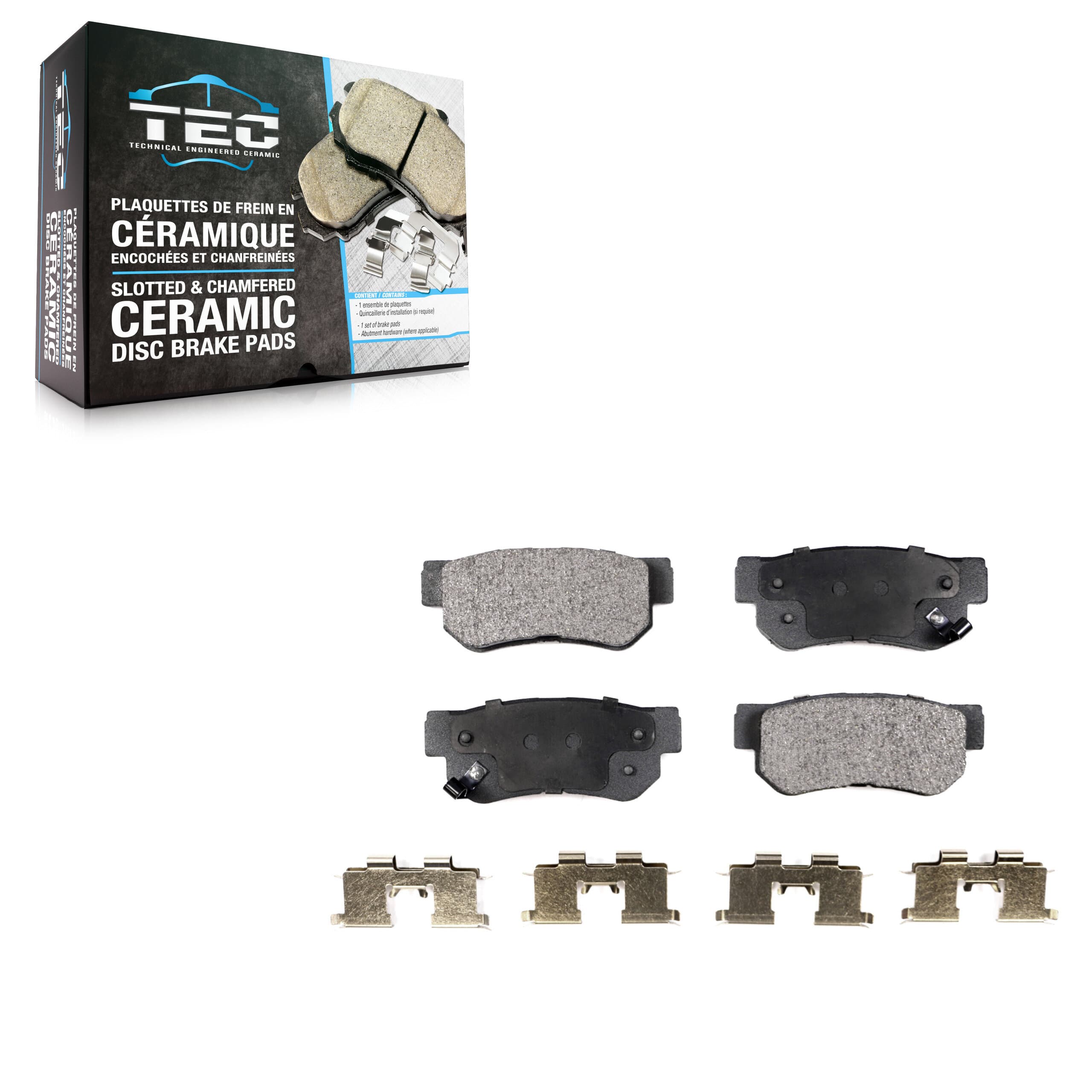 TEC - TEC-813 - Rear Disc Brake Pad image 1