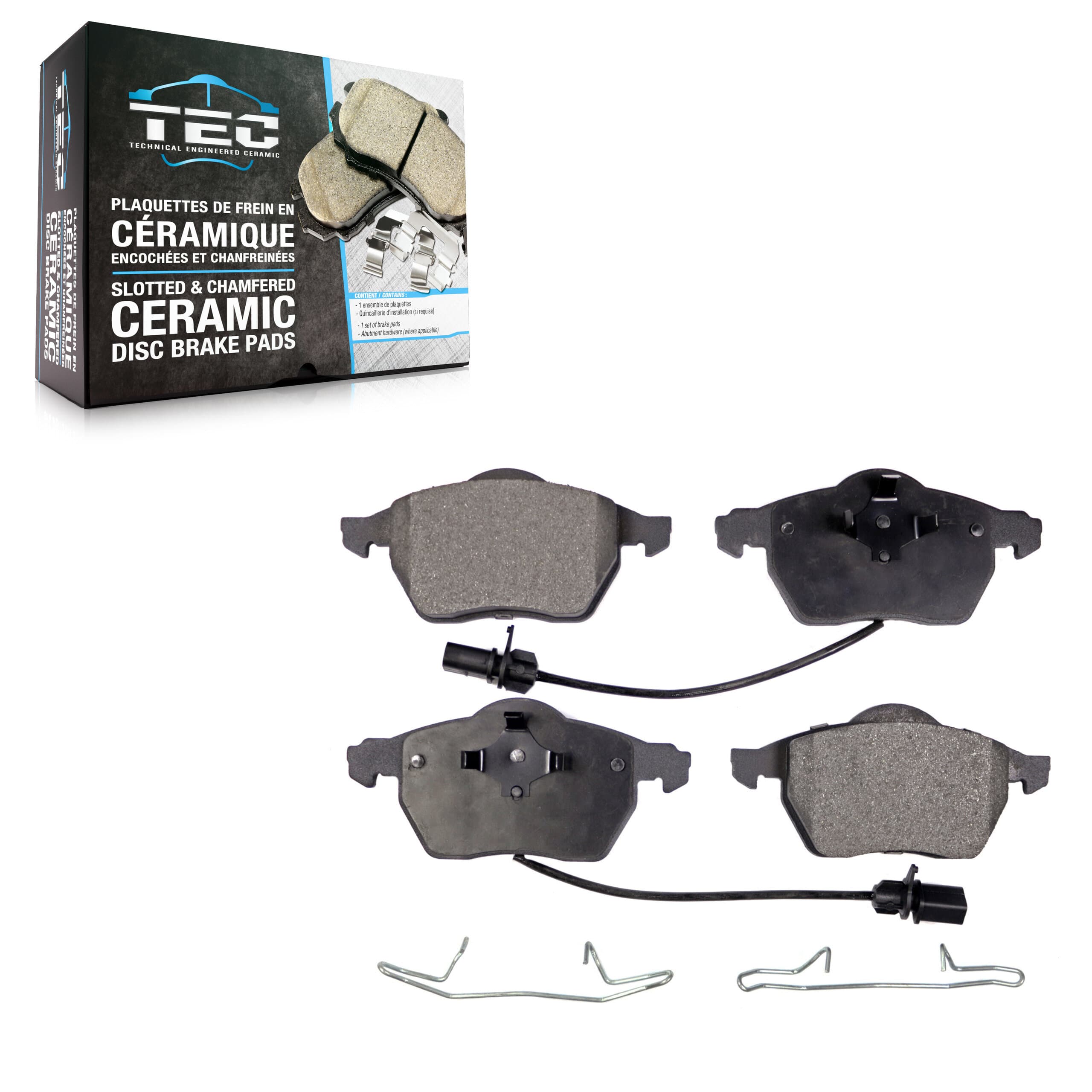TEC - TEC-840A - Front Disc Brake Pad image 1