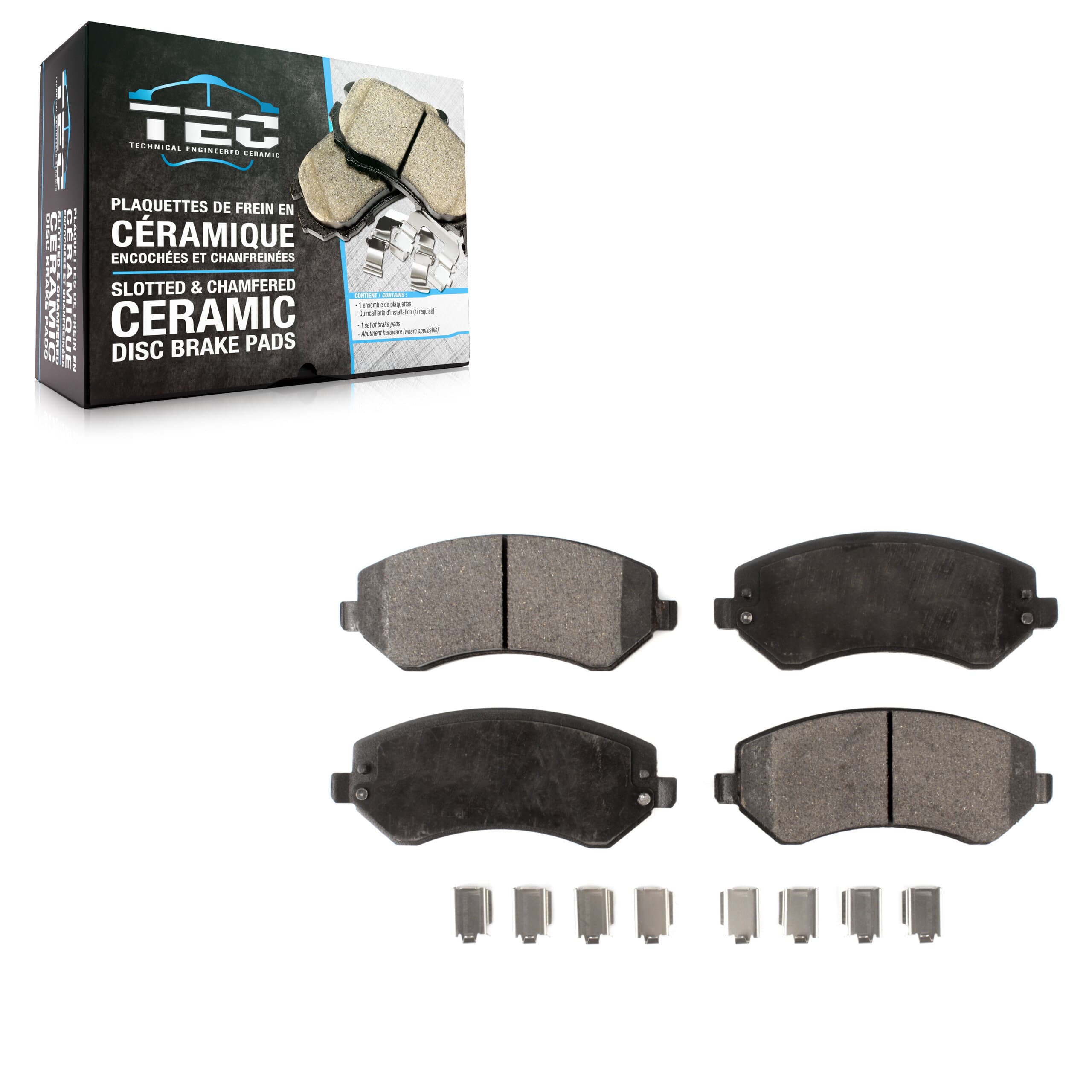 TEC - TEC-856 - Front Disc Brake Pad image 1
