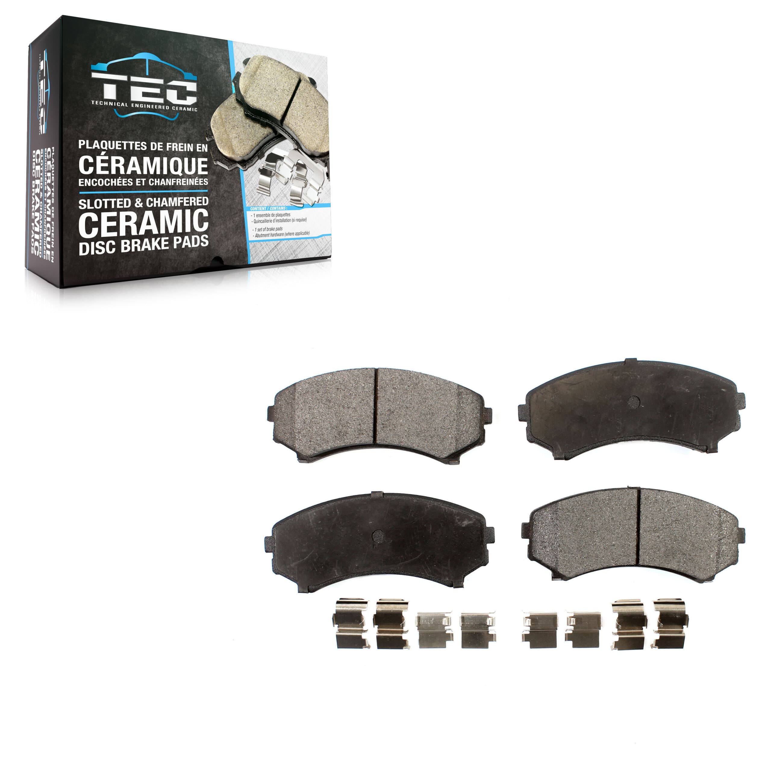 TEC - TEC-867 - Front Disc Brake Pad image 1