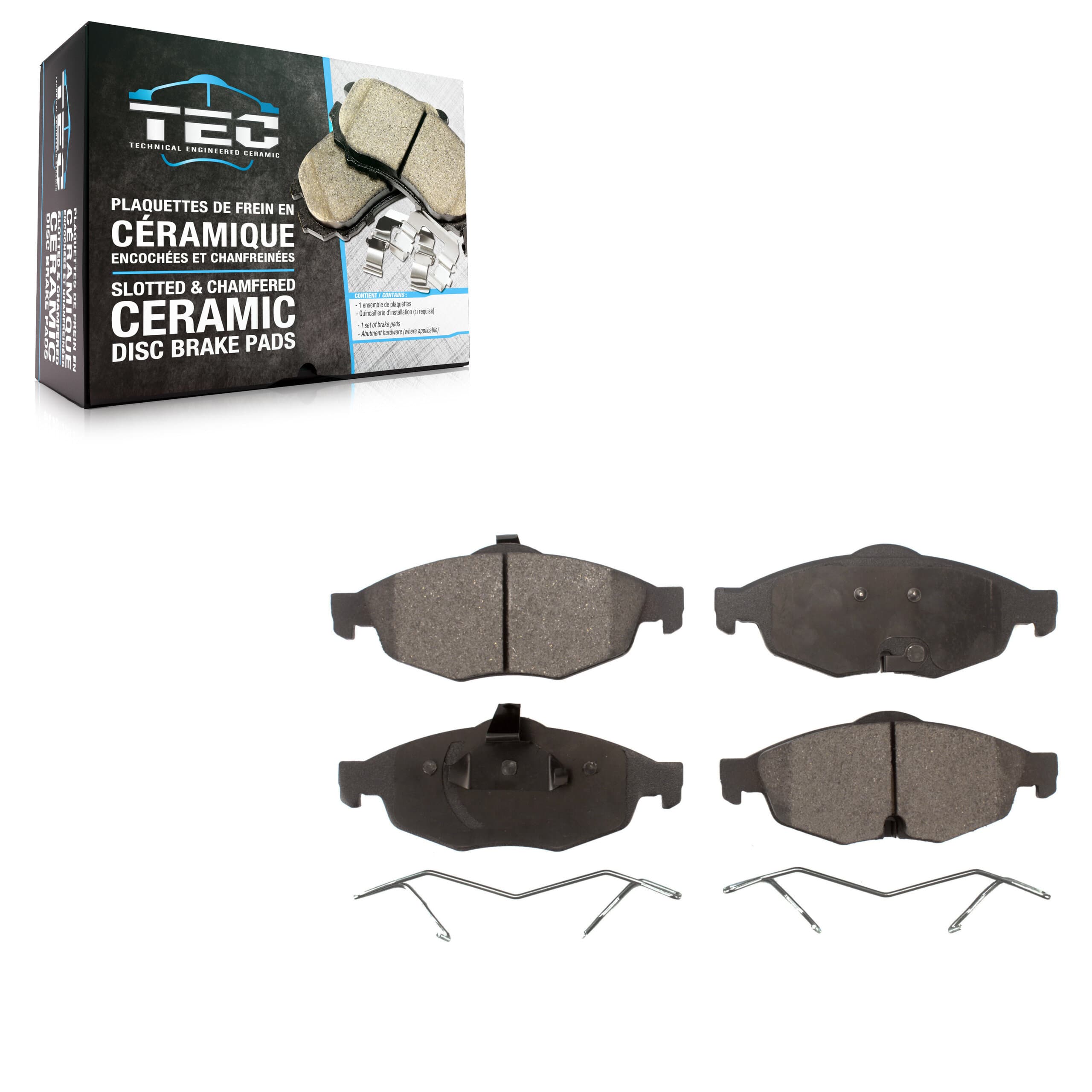 TEC - TEC-869 - Front Disc Brake Pad image 1