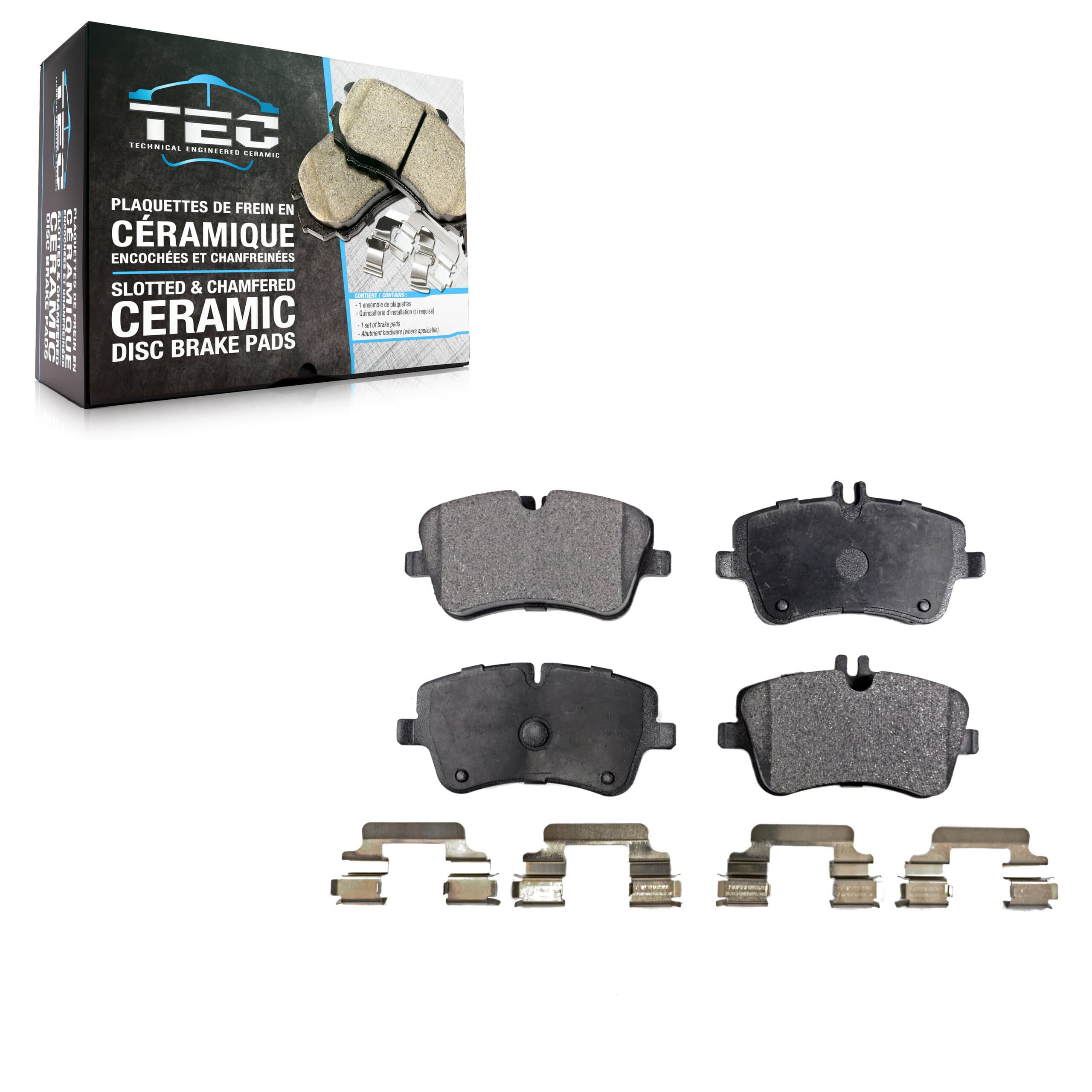 TEC - TEC-872 - Front Disc Brake Pad image 1