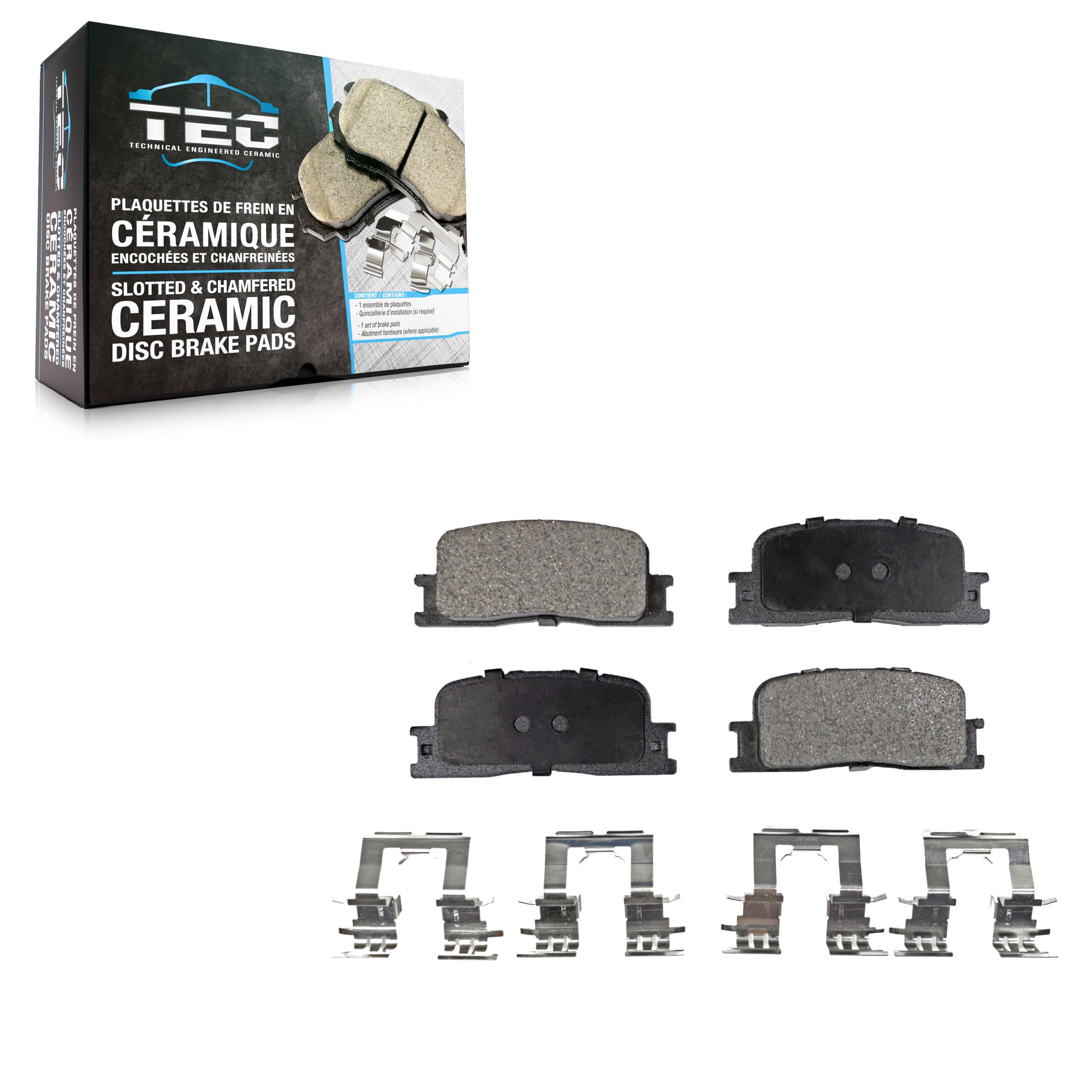 TEC - TEC-885 - Rear Disc Brake Pad image 1