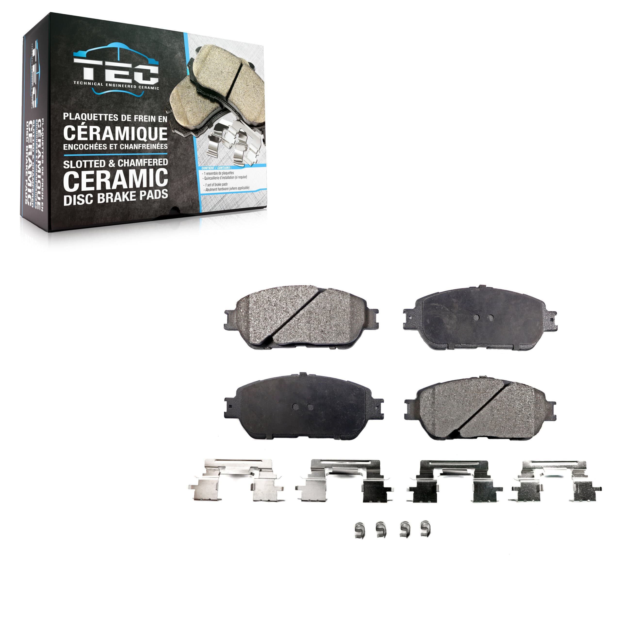 TEC - TEC-906 - Front Disc Brake Pad image 1