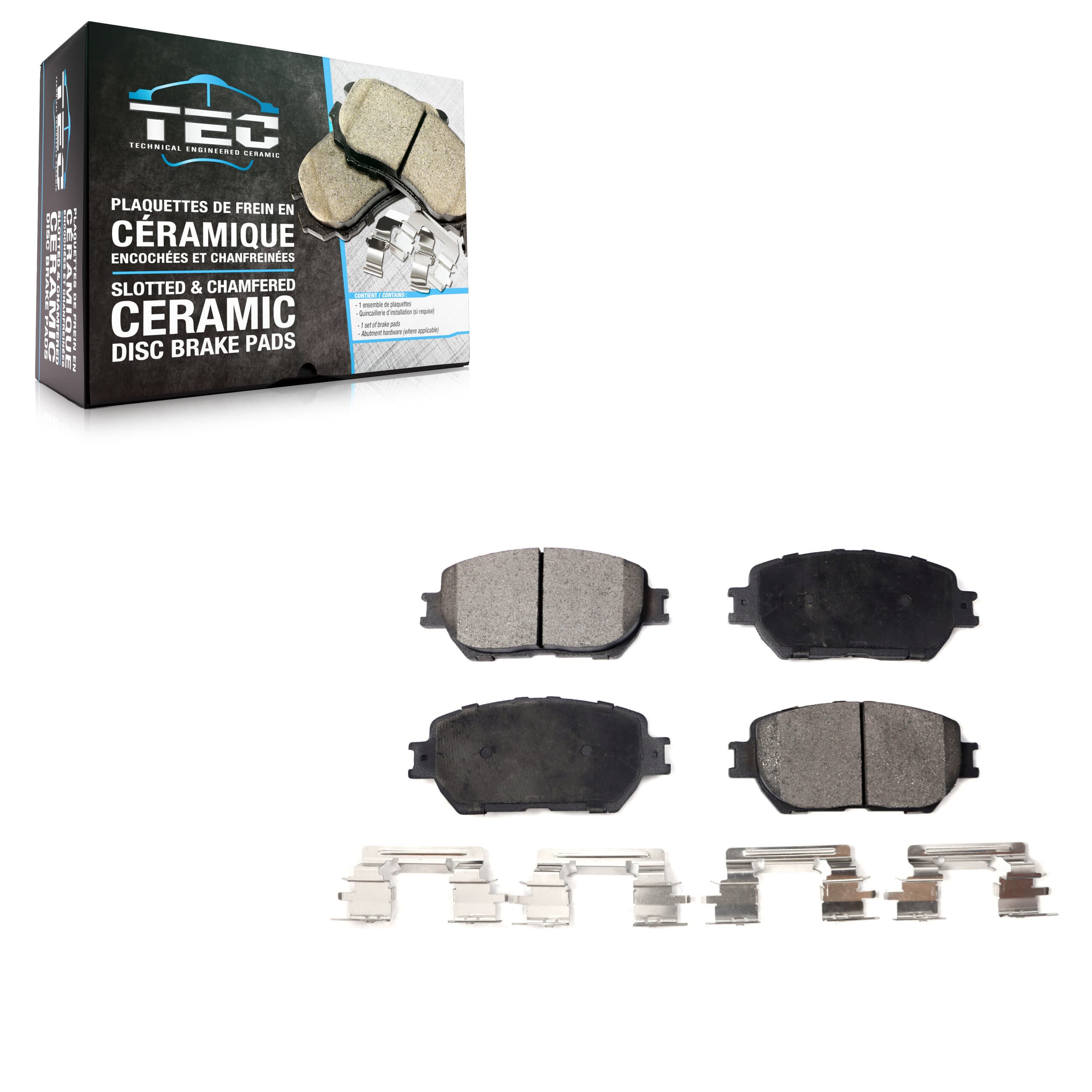 TEC - TEC-908 - Front Disc Brake Pad image 1