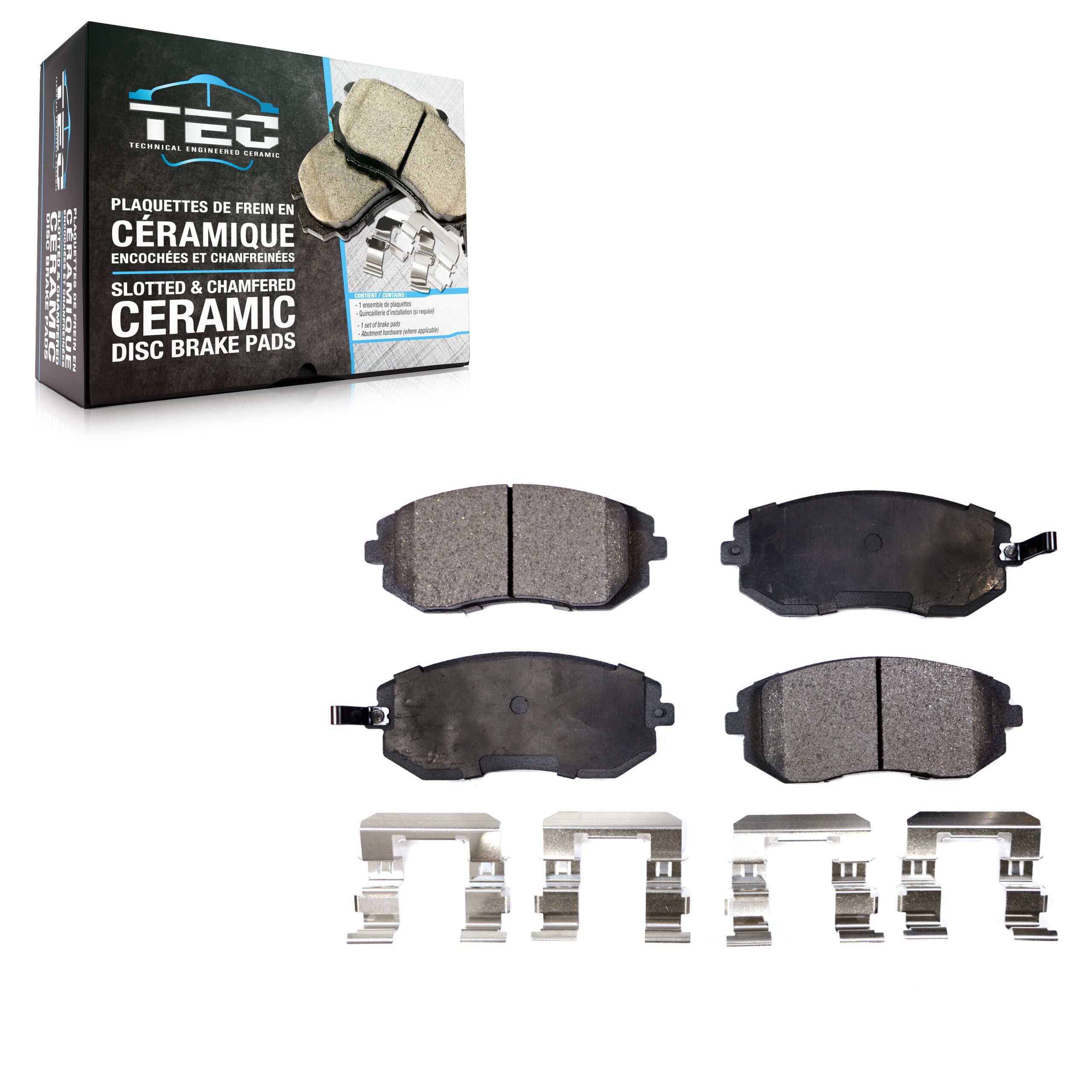 TEC - TEC-929 - Front Disc Brake Pad image 1