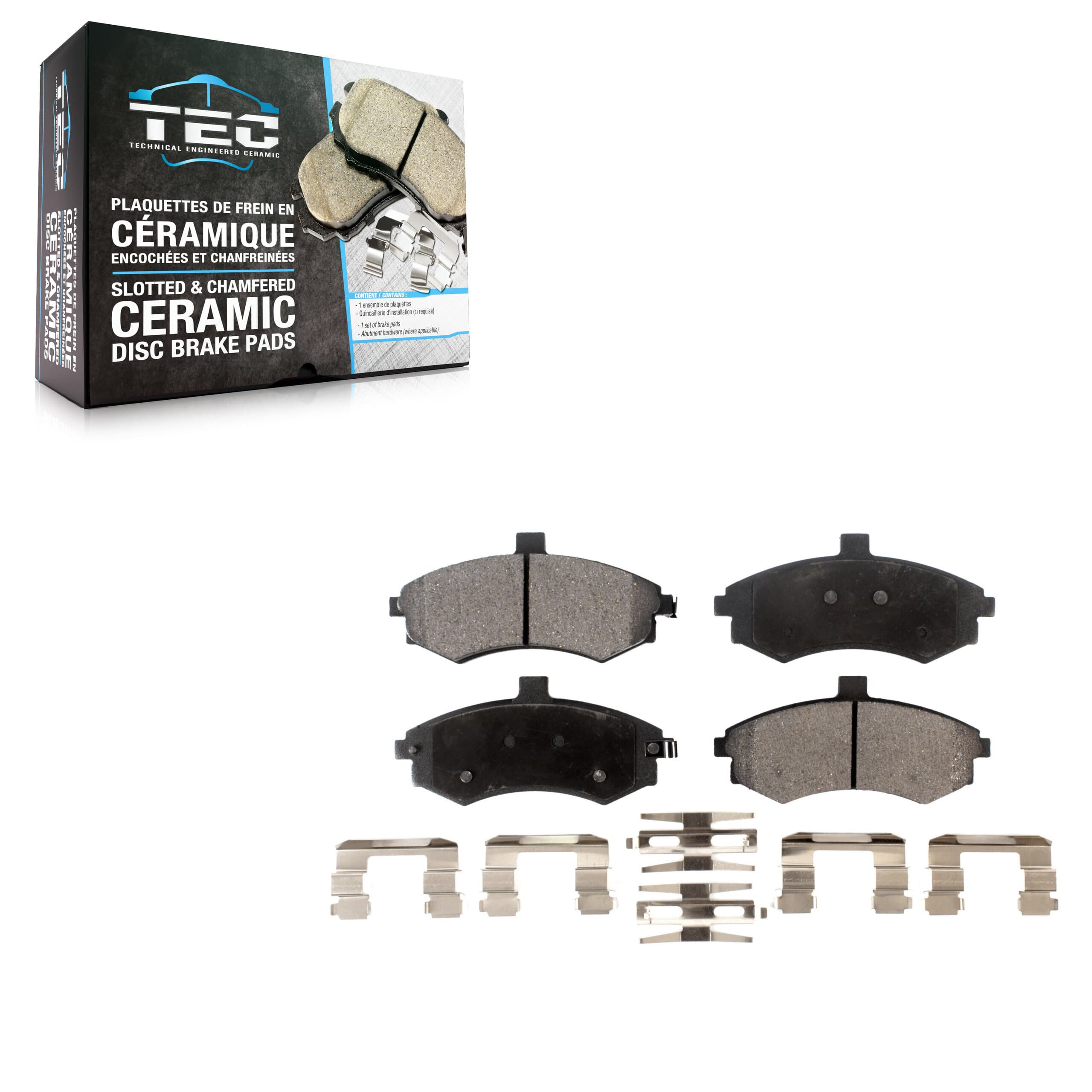 TEC - TEC-941 - Front Disc Brake Pad image 1
