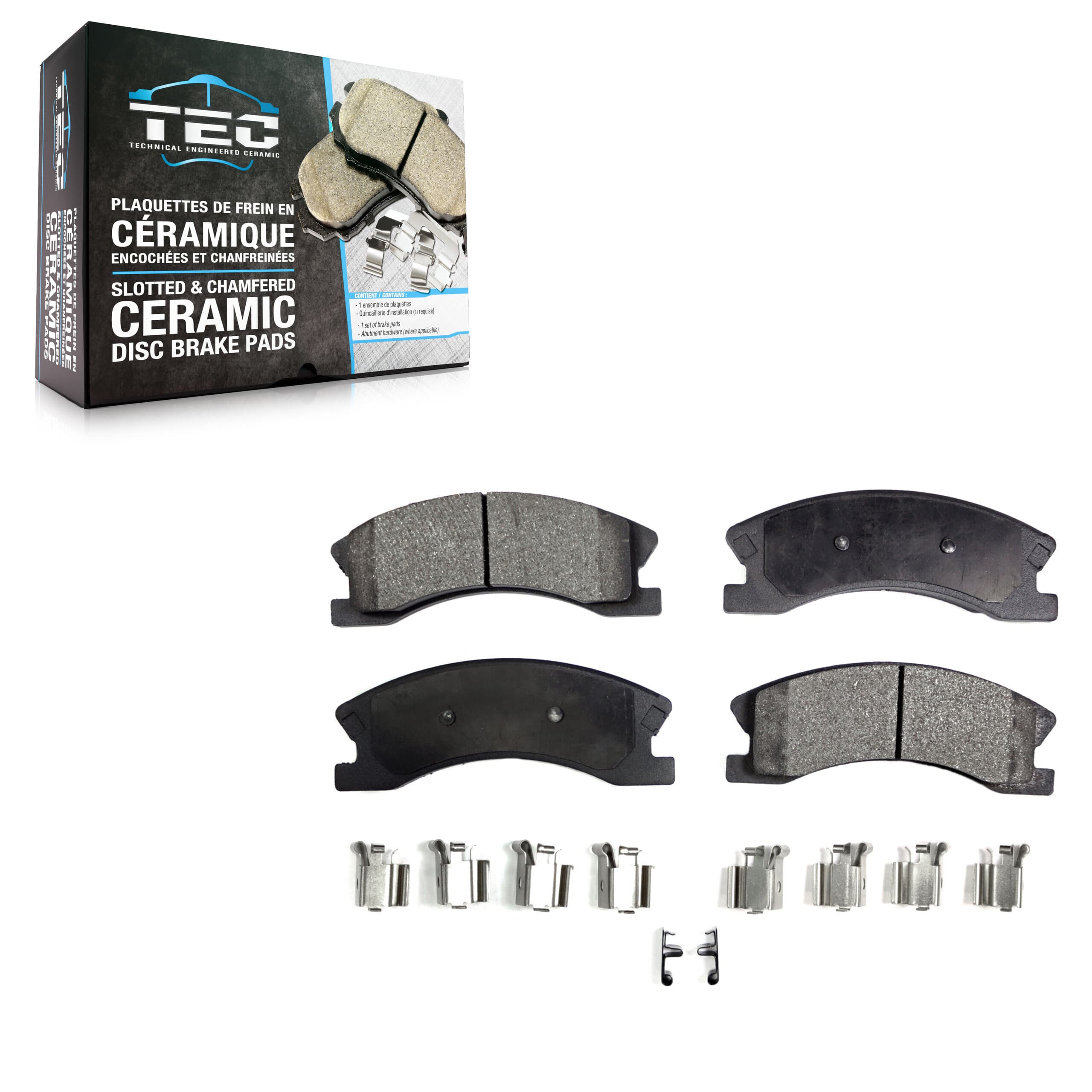 TEC - TEC-945 - Front Disc Brake Pad image 1