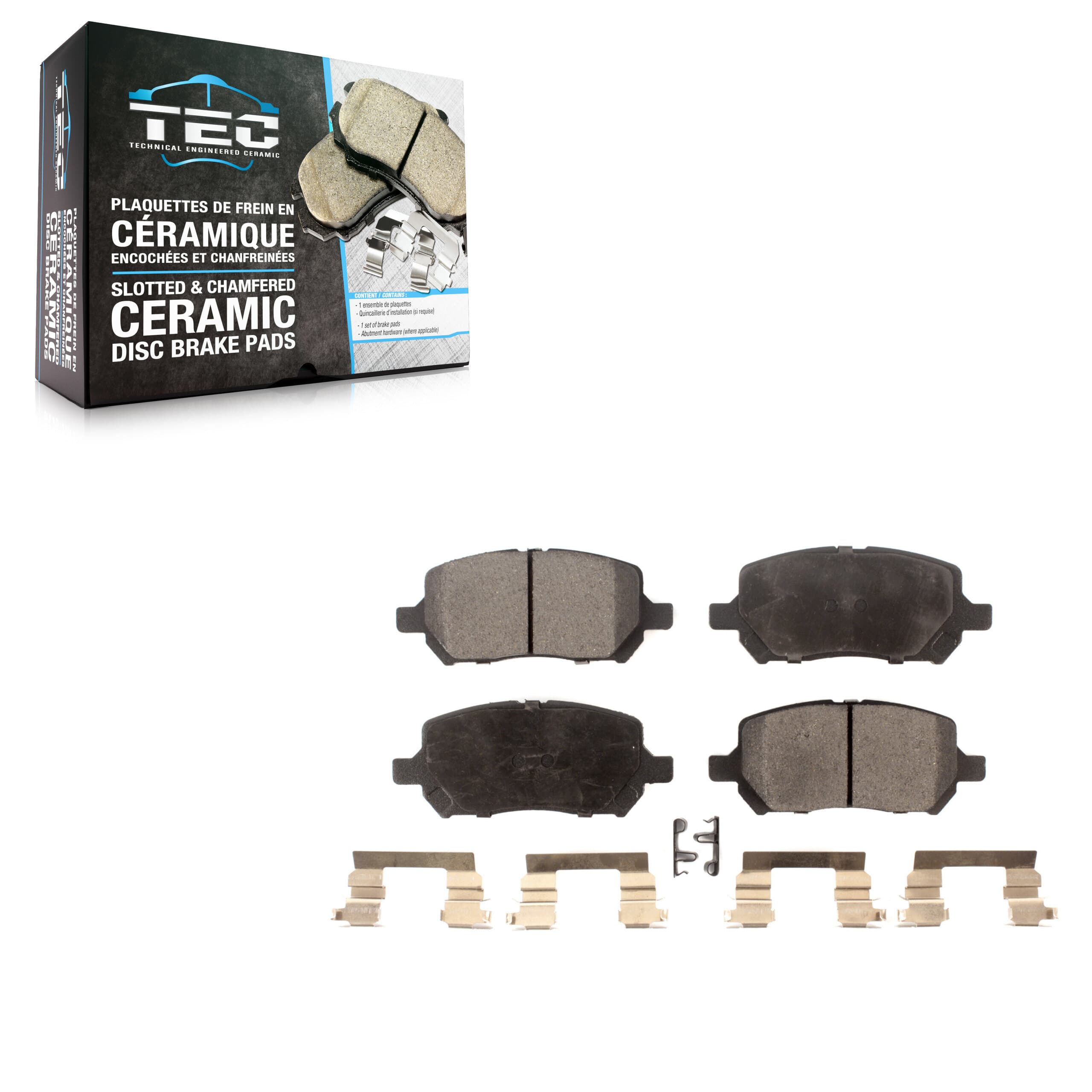 TEC - TEC-956 - Front Disc Brake Pad image 1