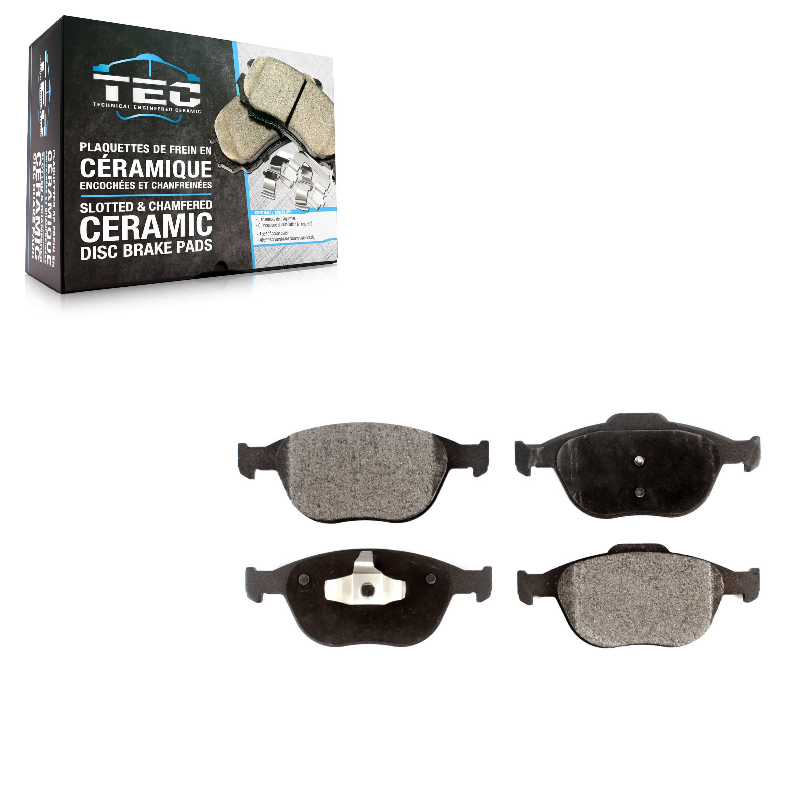 TEC - TEC-970 - Front Disc Brake Pad image 1