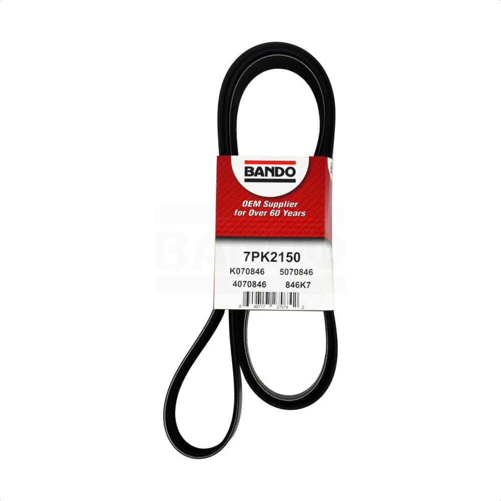 Bando - BAN-7PK2150 - Water Pump, Alternator, Air Conditioning and Power Accessory Drive Belt