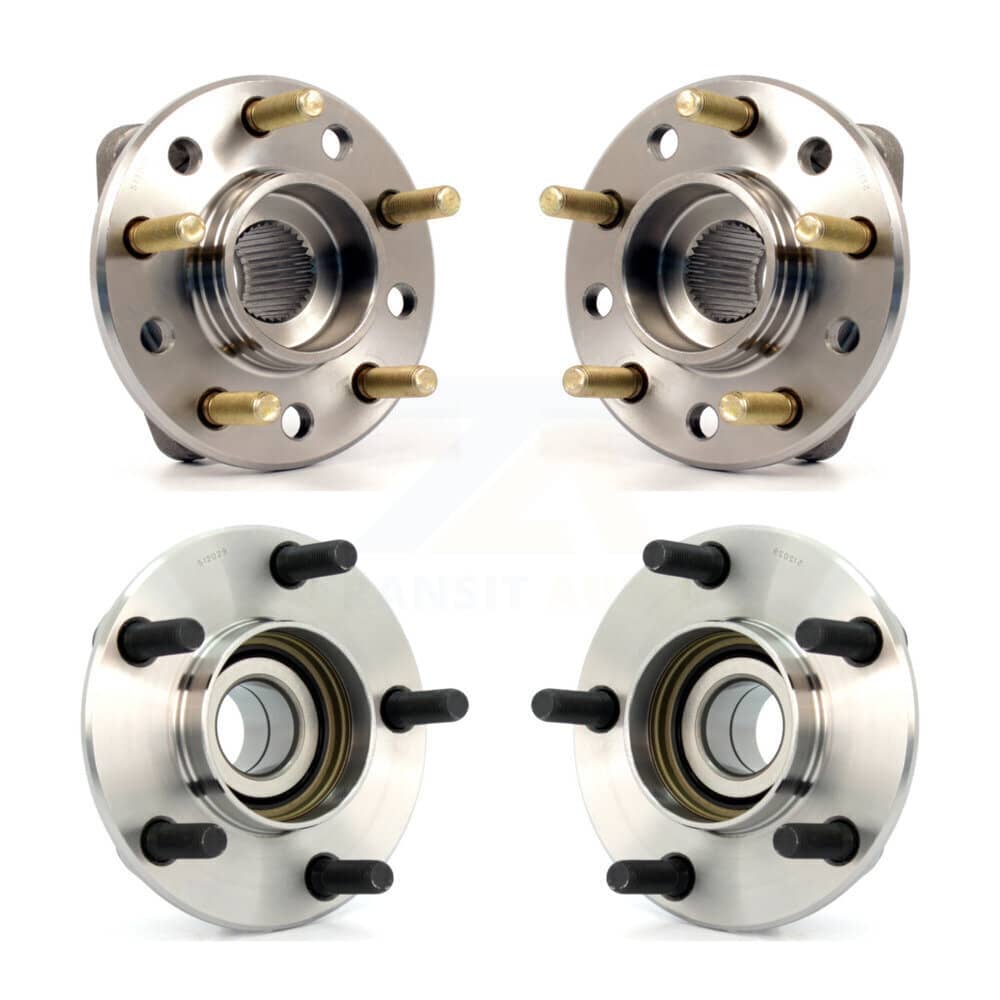 Kugel - K70-101166 - Front and Rear Wheel Bearing and Hub Assembly Kits