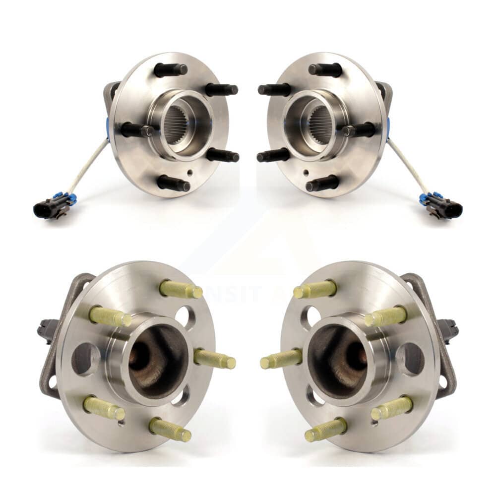 Kugel - K70-101172 - Front and Rear Wheel Bearing and Hub Assembly Kits