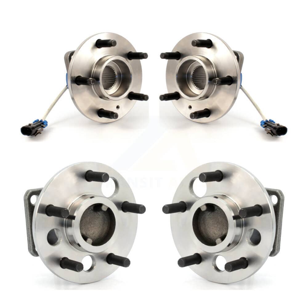 Kugel - K70-101174 - Front and Rear Wheel Bearing and Hub Assembly Kits