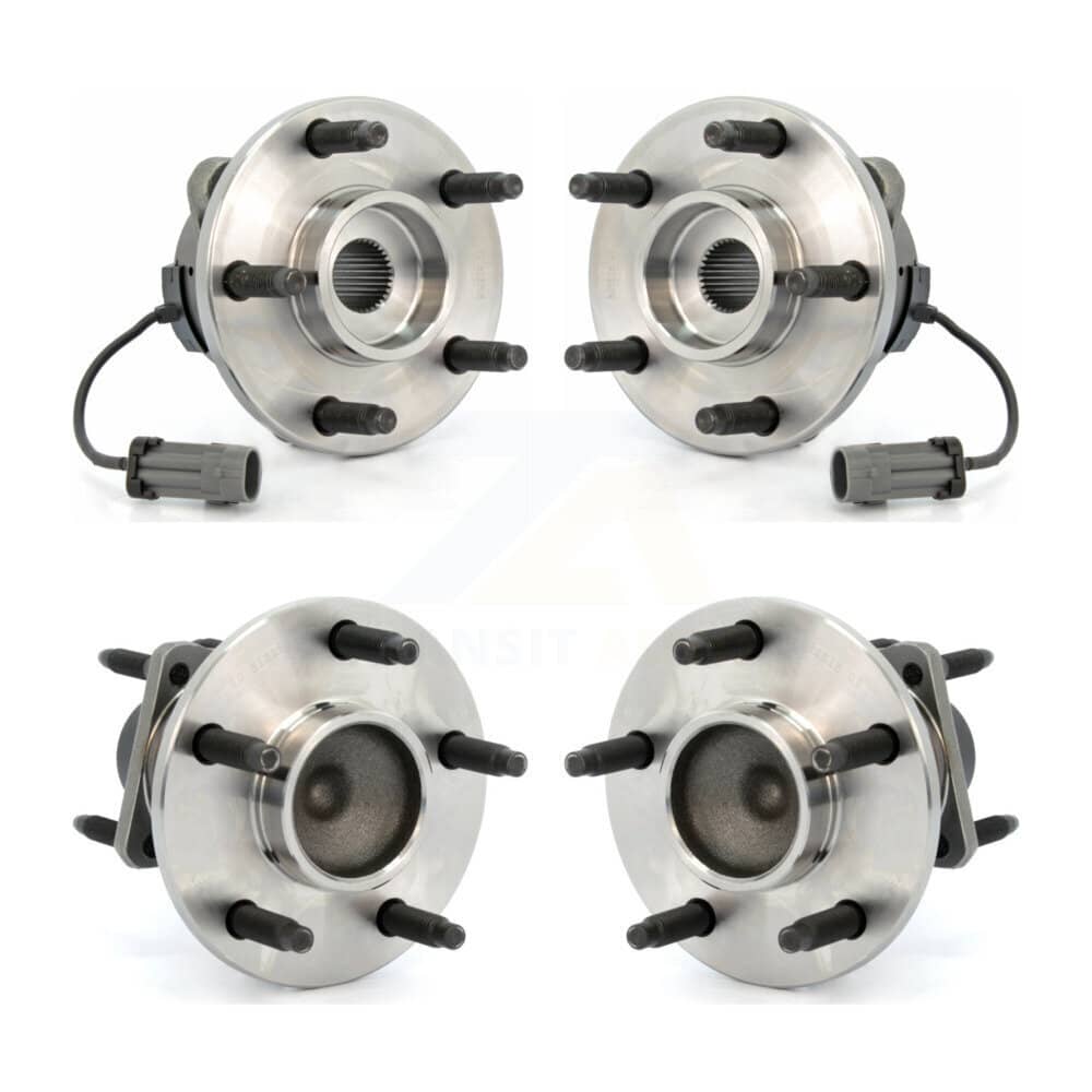 Kugel - K70-101204 - Front and Rear Wheel Bearing and Hub Assembly Kits