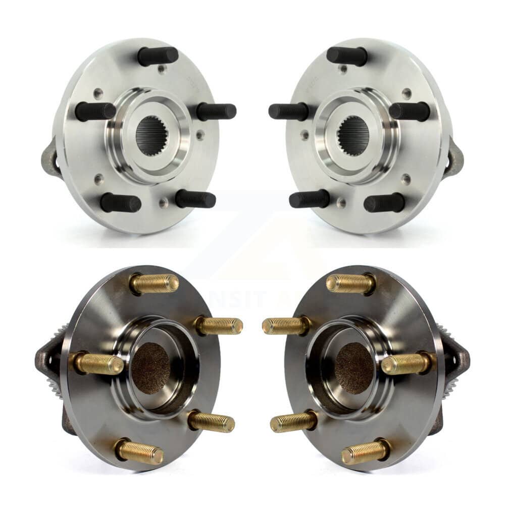 Kugel - K70-101213 - Front and Rear Wheel Bearing and Hub Assembly Kits