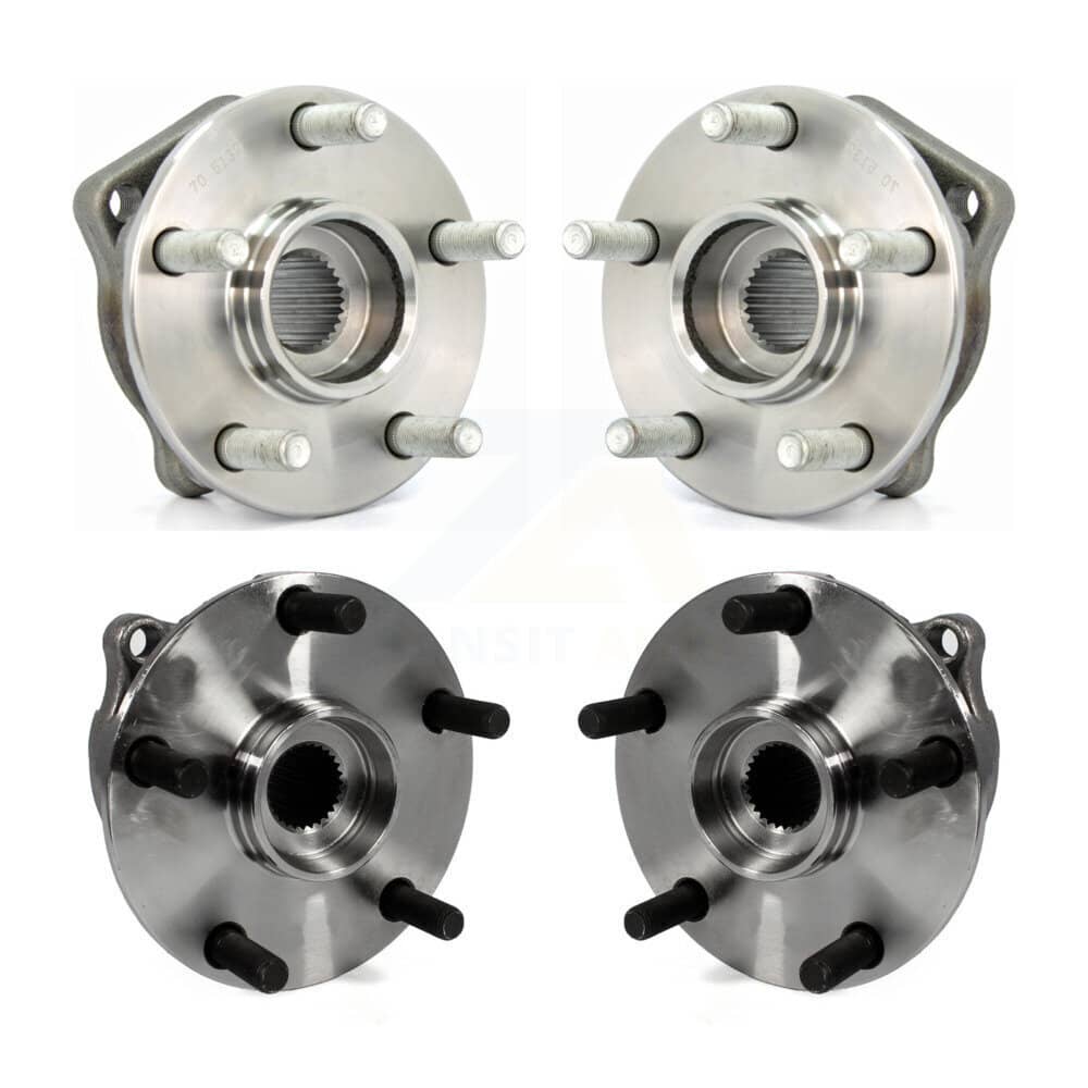 Kugel - K70-101218 - Front and Rear Wheel Bearing and Hub Assembly Kits
