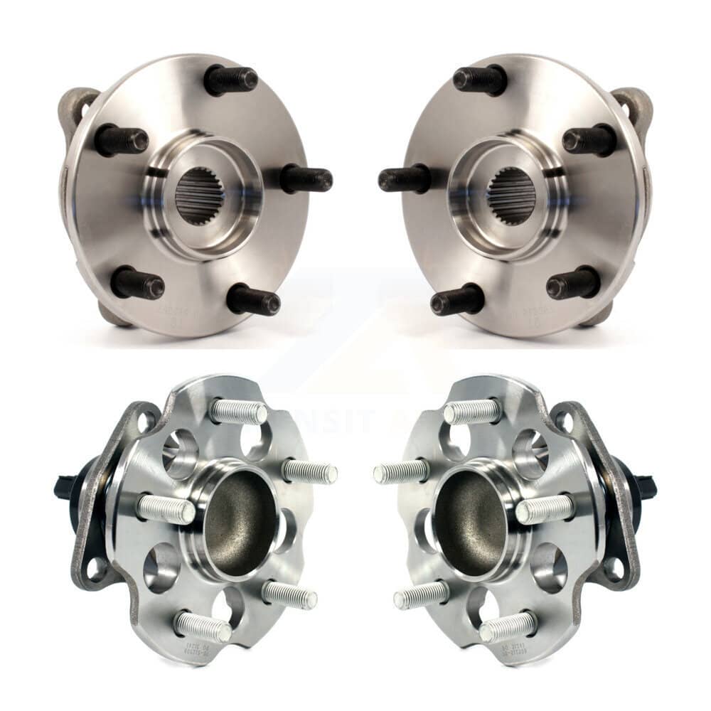 Kugel - K70-101245 - Front and Rear Wheel Bearing and Hub Assembly Kits