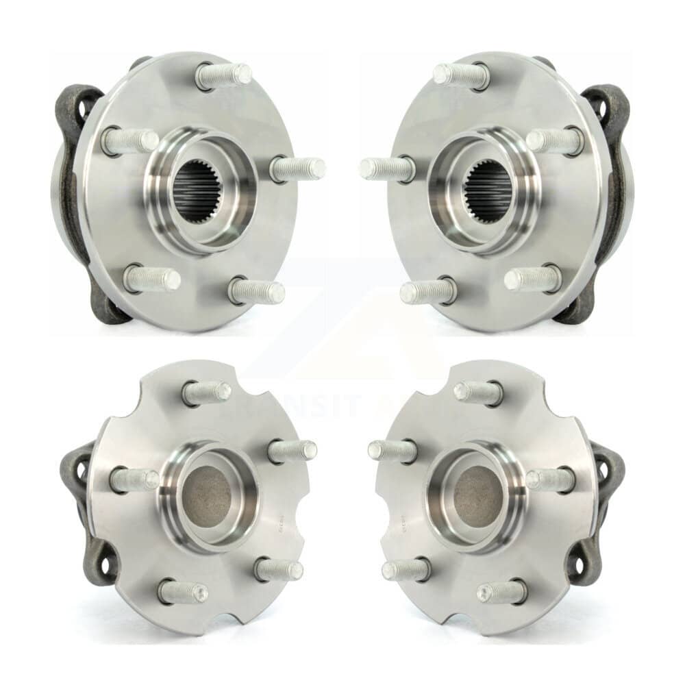 Kugel - K70-101246 - Front and Rear Wheel Bearing and Hub Assembly Kits