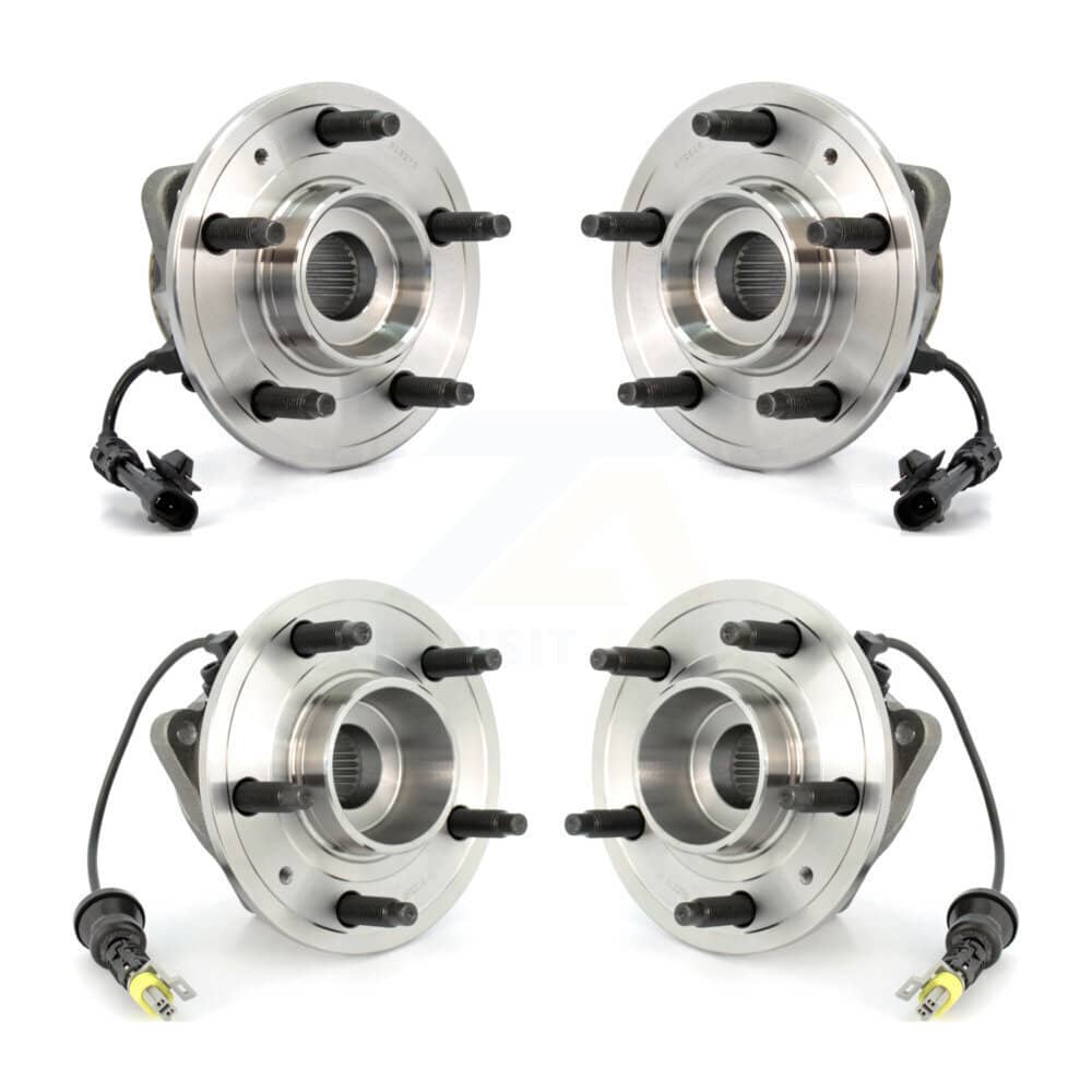 Kugel - K70-101258 - Front and Rear Wheel Bearing and Hub Assembly Kits