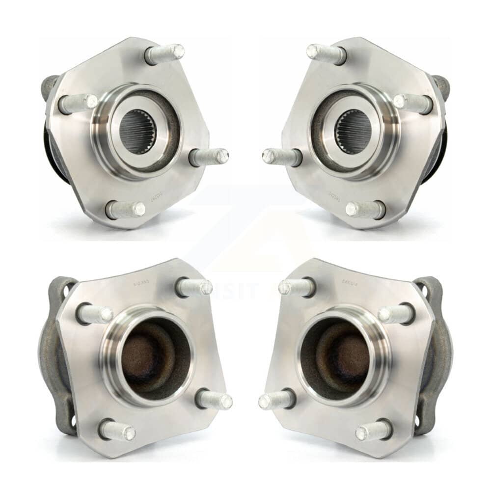 Kugel - K70-101268 - Front and Rear Wheel Bearing and Hub Assembly Kits