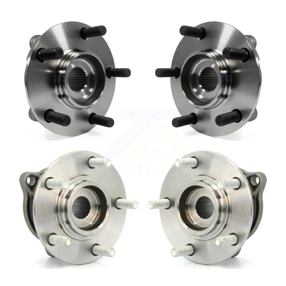 Kugel - K70-101272 - Front and Rear Wheel Bearing and Hub Assembly Kits