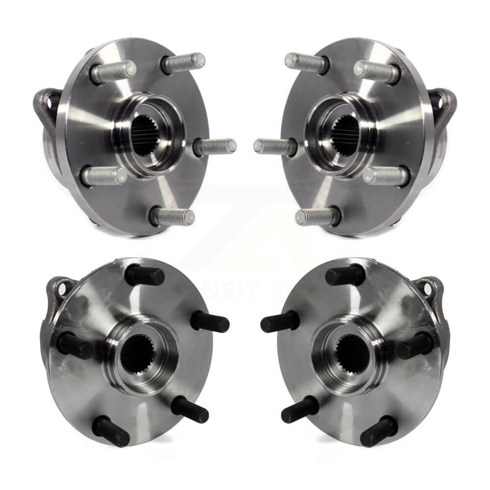 Kugel - K70-101274 - Front and Rear Wheel Bearing and Hub Assembly Kits