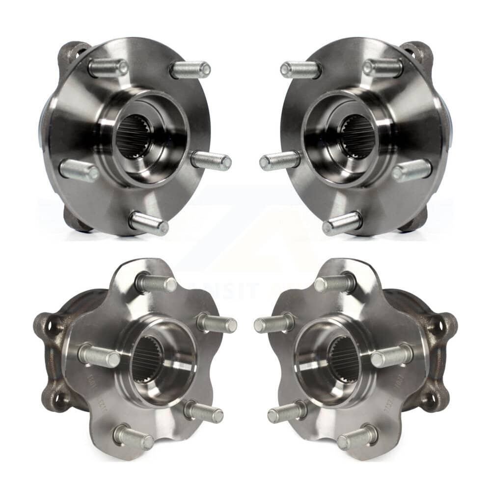 Kugel - K70-101283 - Front and Rear Wheel Bearing and Hub Assembly Kits