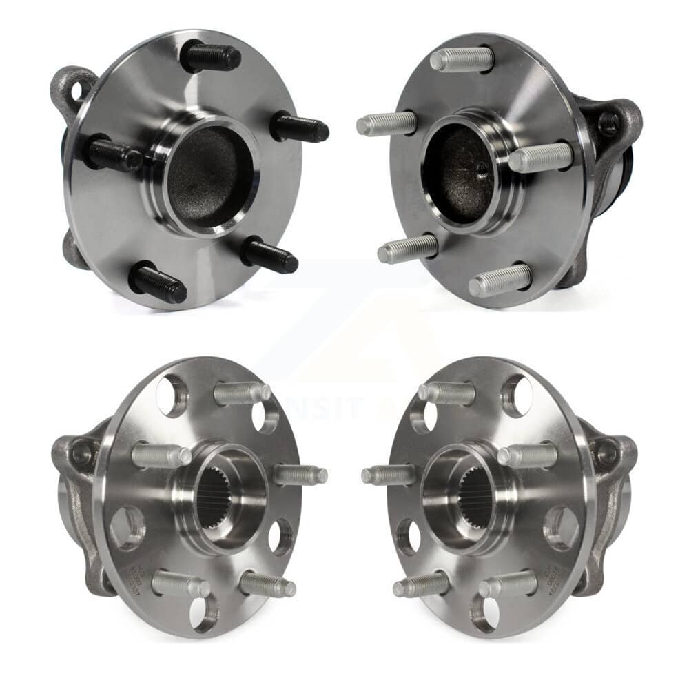Kugel - K70-101342 - Front and Rear Wheel Bearing and Hub Assembly Kits