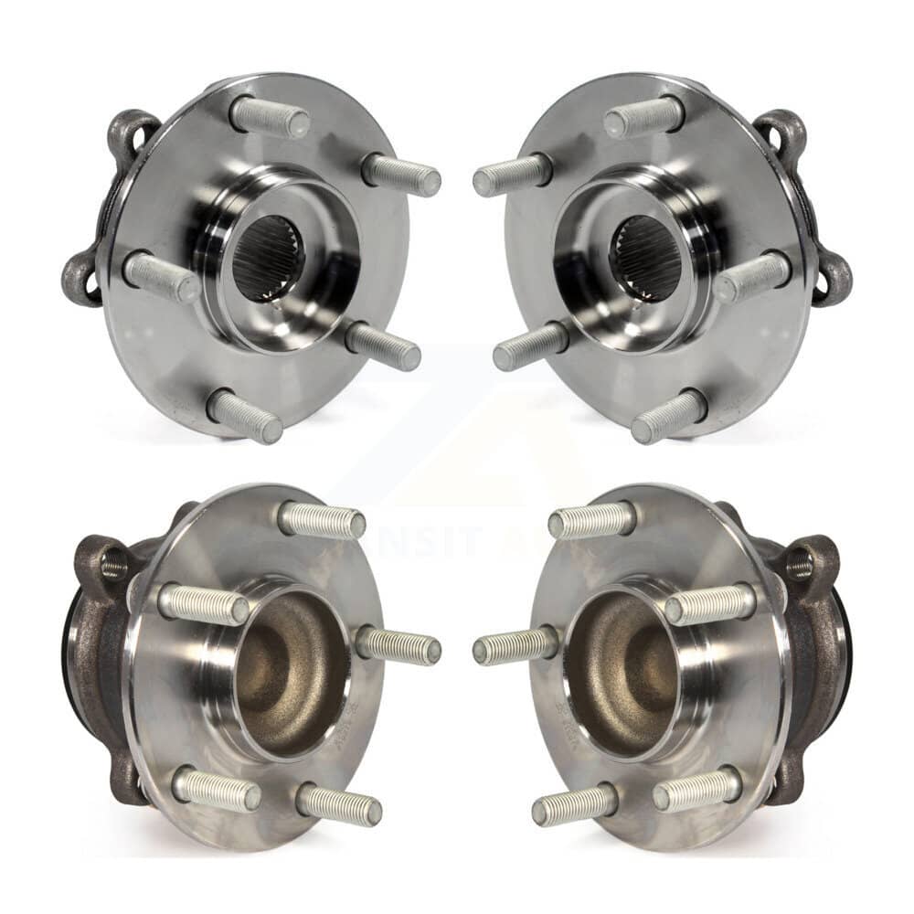 Kugel - K70-101434 - Front and Rear Wheel Bearing and Hub Assembly Kits