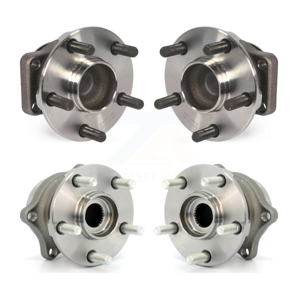 Kugel - K70-101437 - Front and Rear Wheel Bearing and Hub Assembly Kits